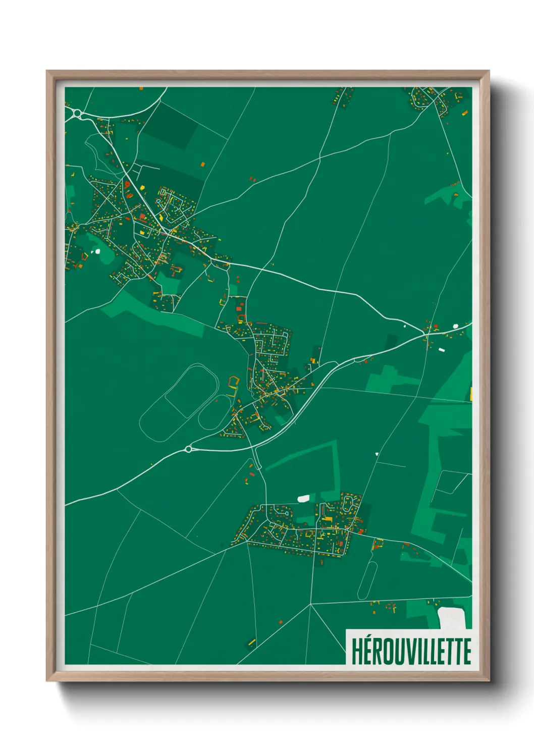 Un poster carteHérouvillette