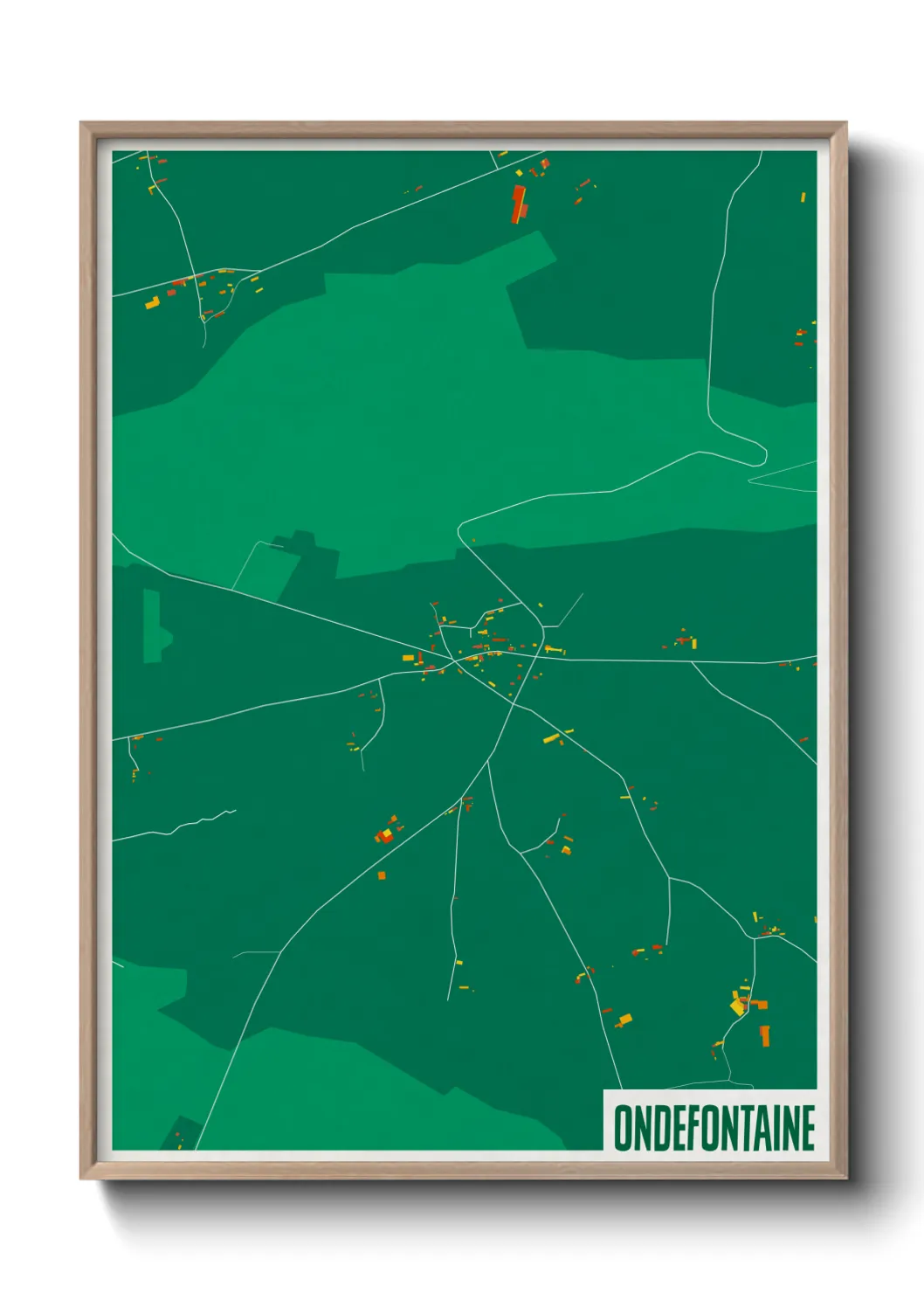 Un poster carteOndefontaine