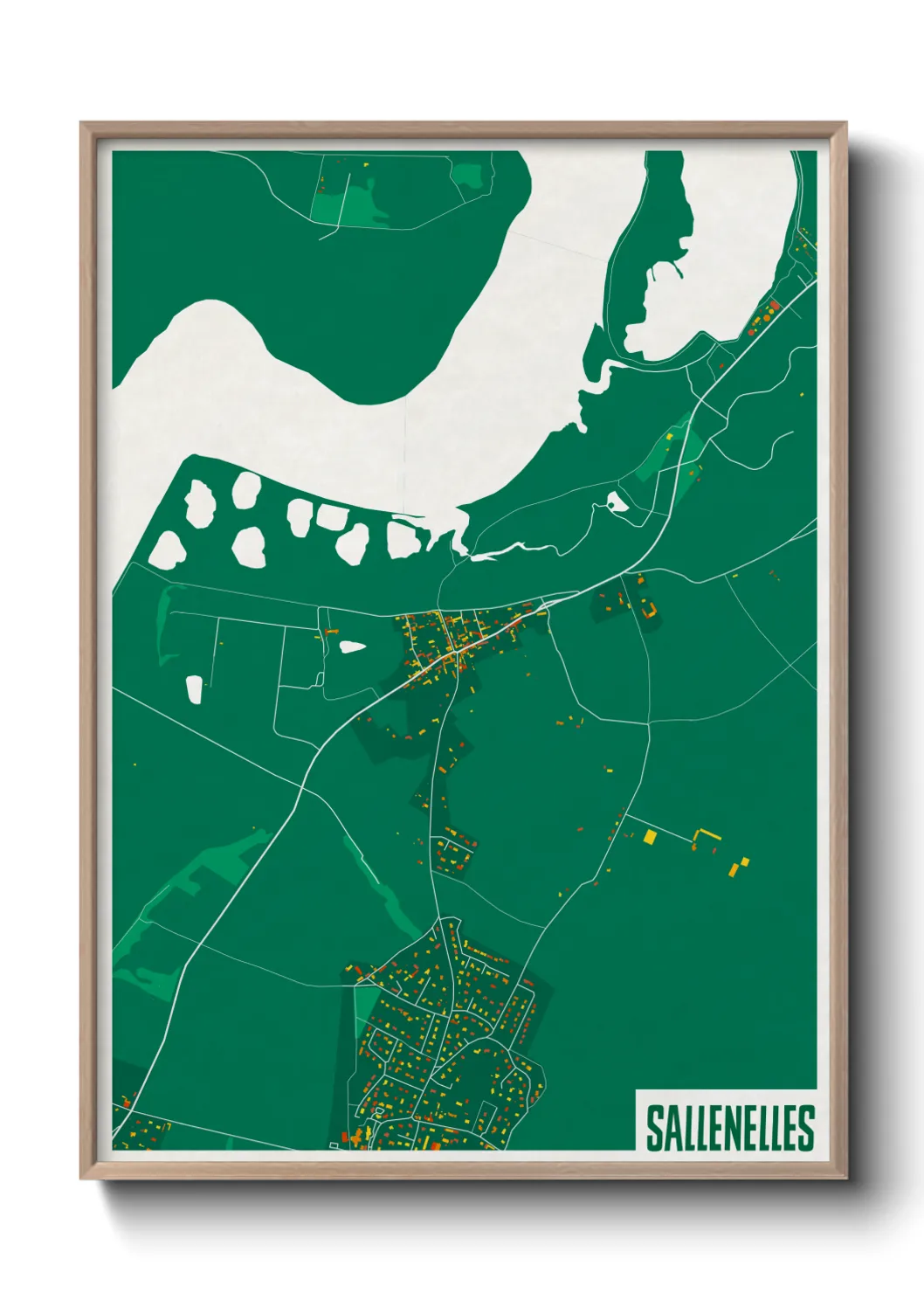 Un poster carteSallenelles