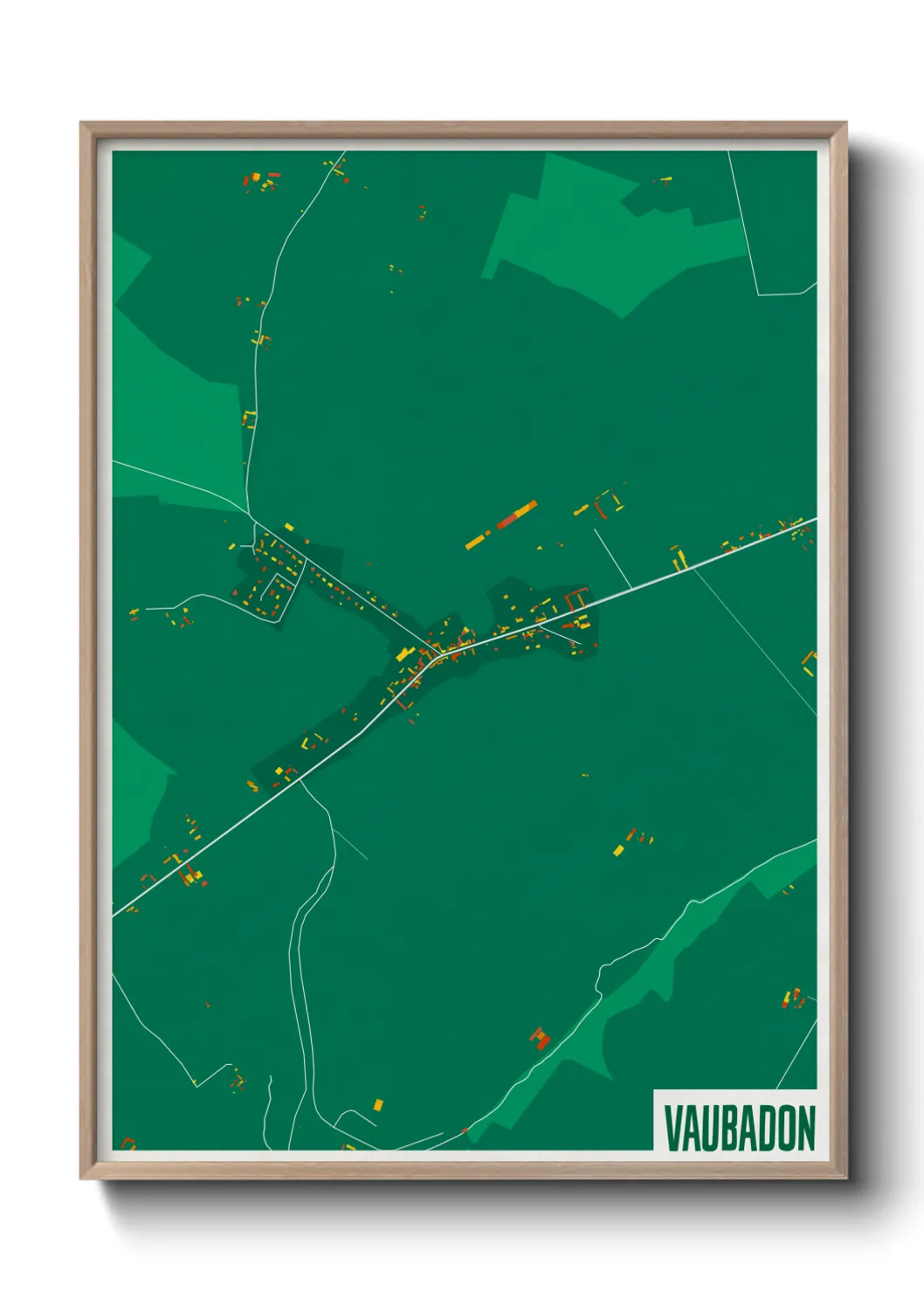 Un poster carteVaubadon