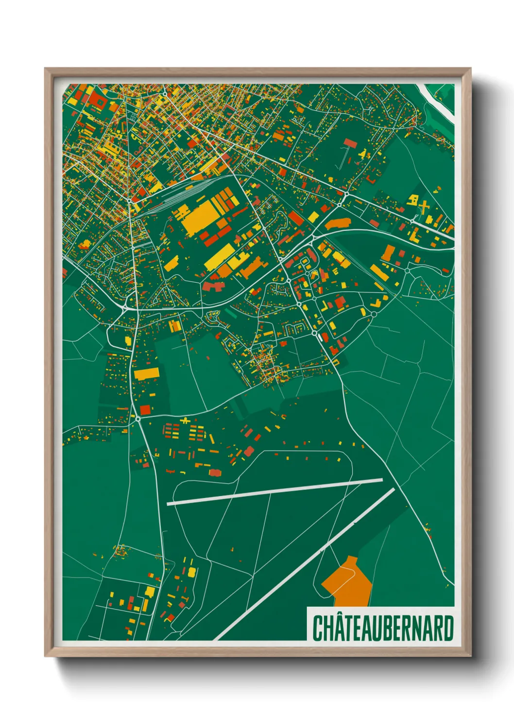 Un poster carteChâteaubernard