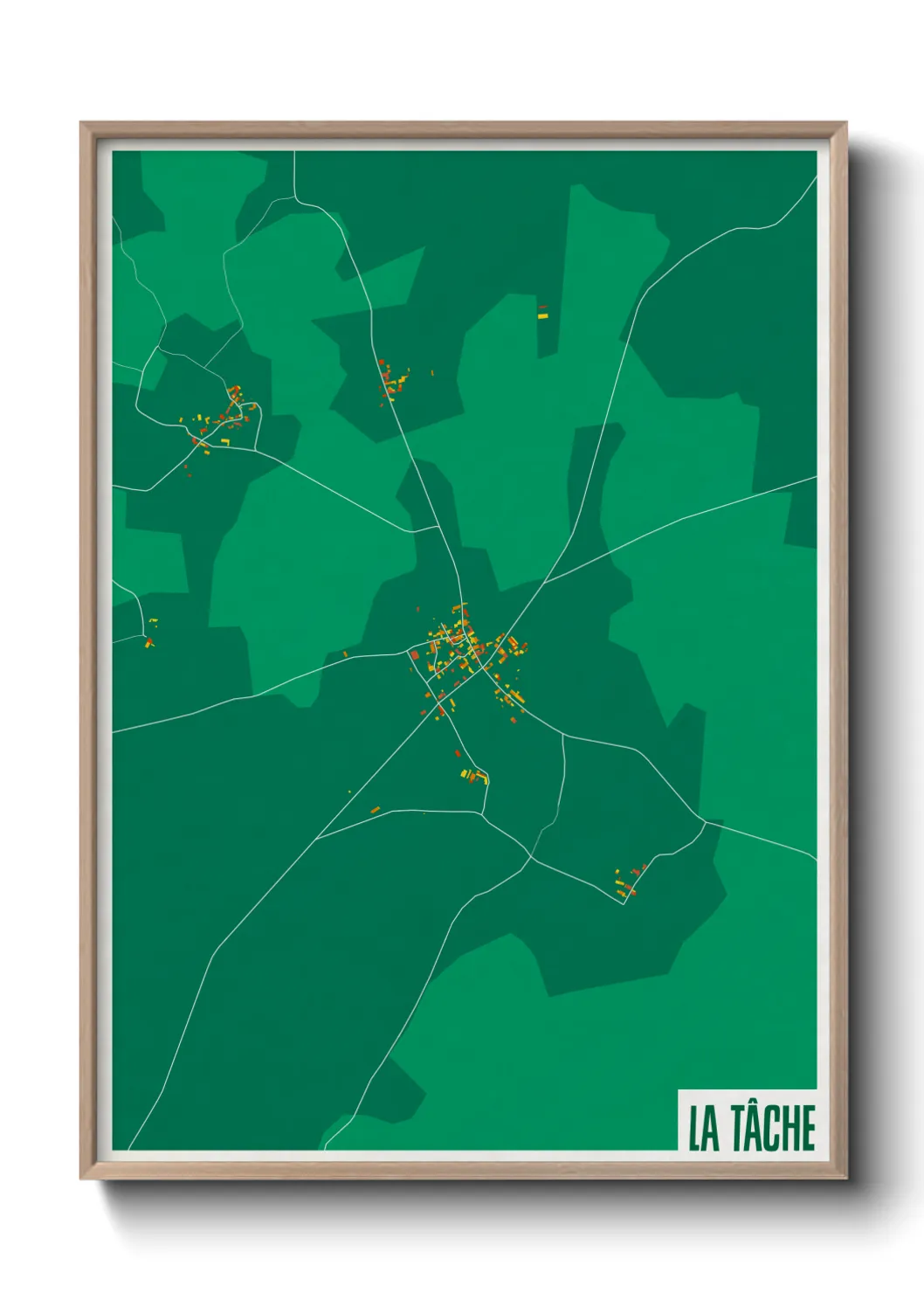 Un poster carteLa Tâche