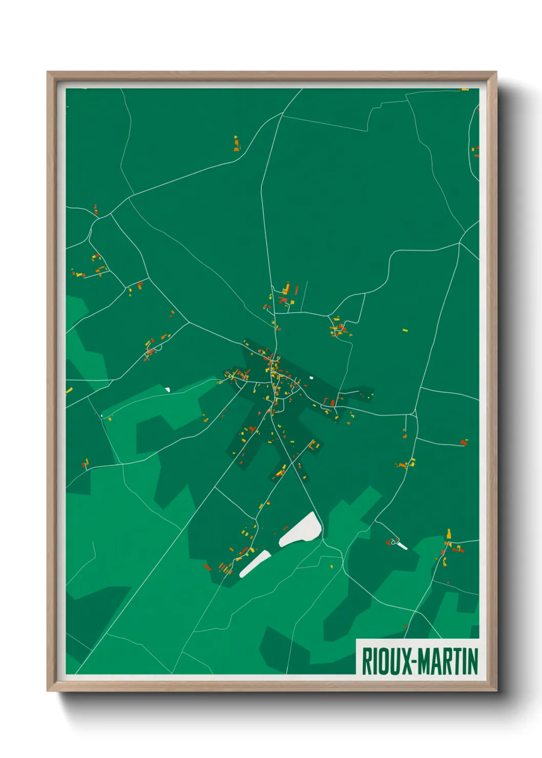 Un poster carteRioux-Martin