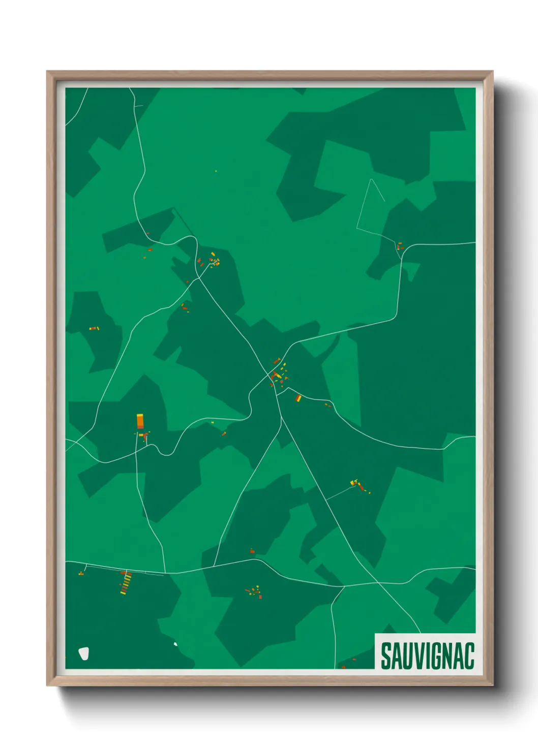 Un poster carteSauvignac