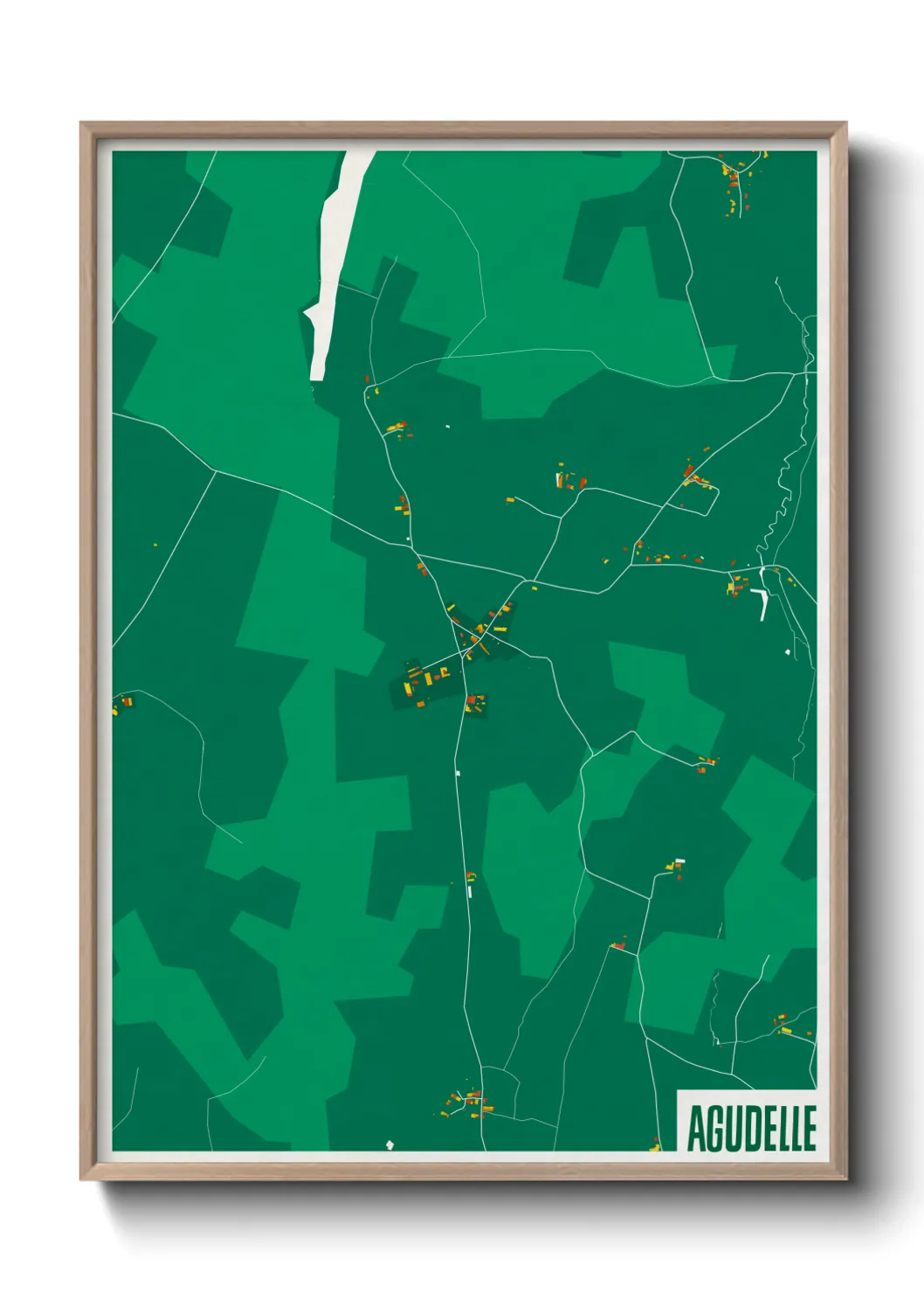 Un poster carteAgudelle