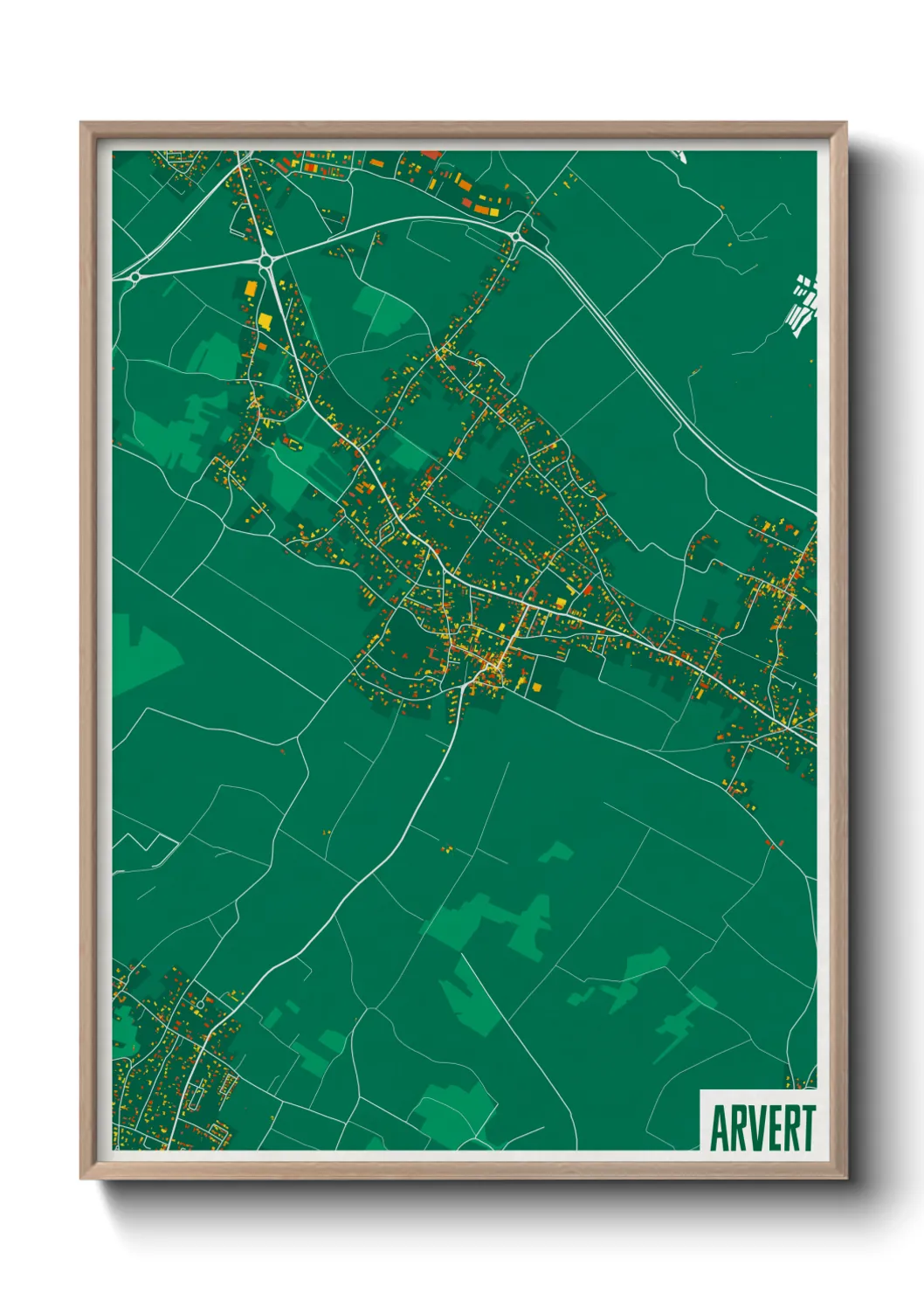 Un poster carteArvert