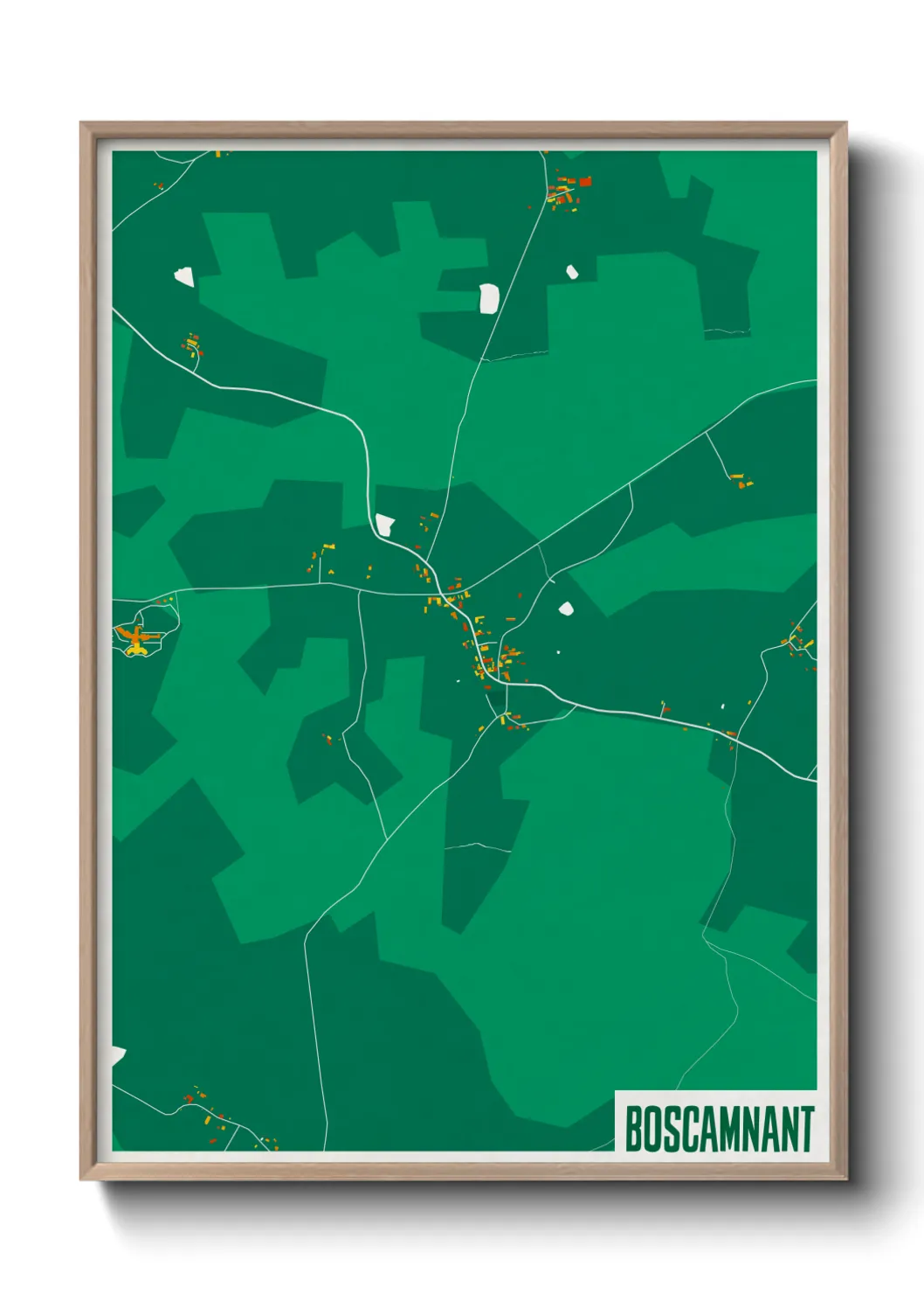 Un poster carteBoscamnant