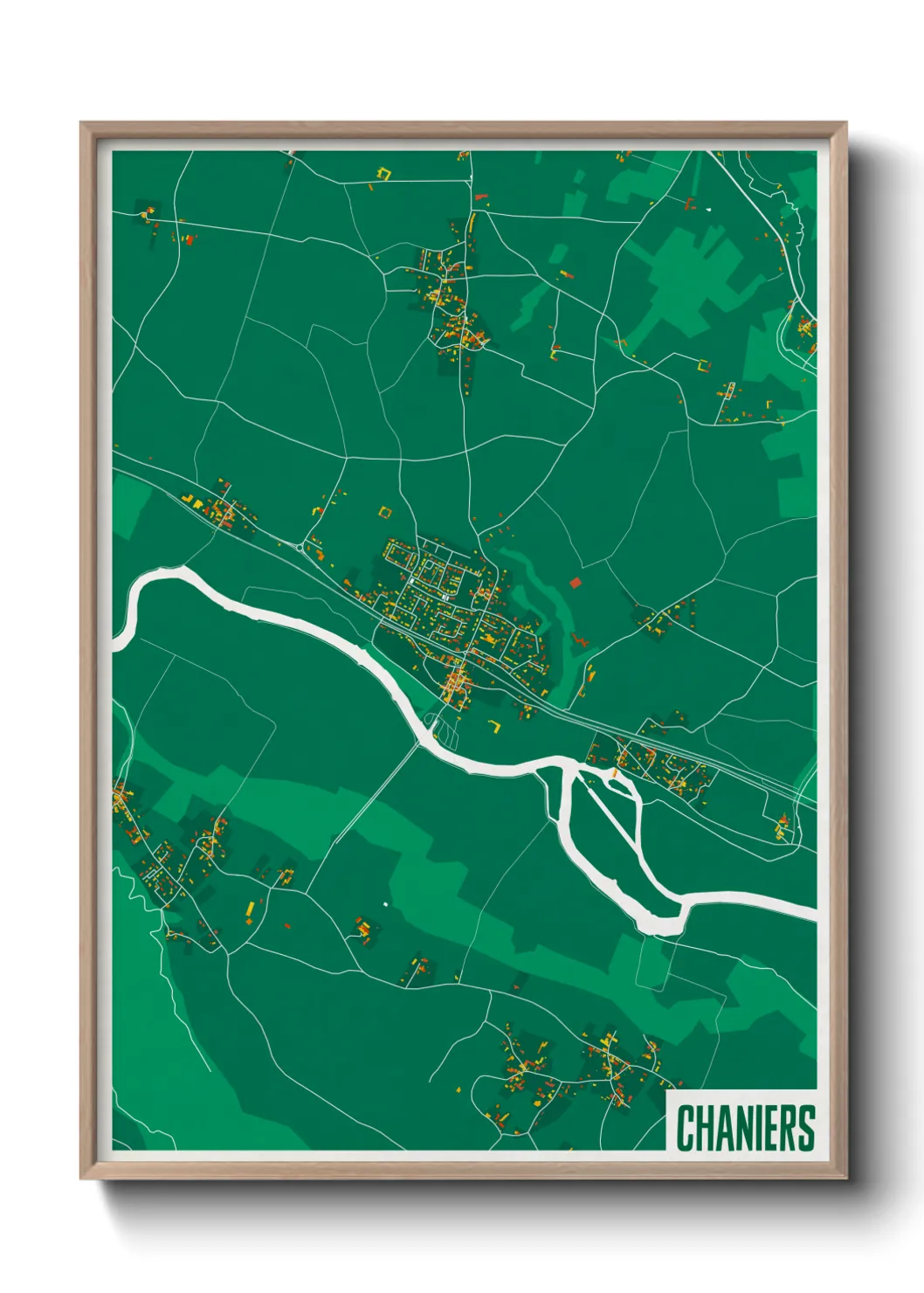 Un poster carteChaniers