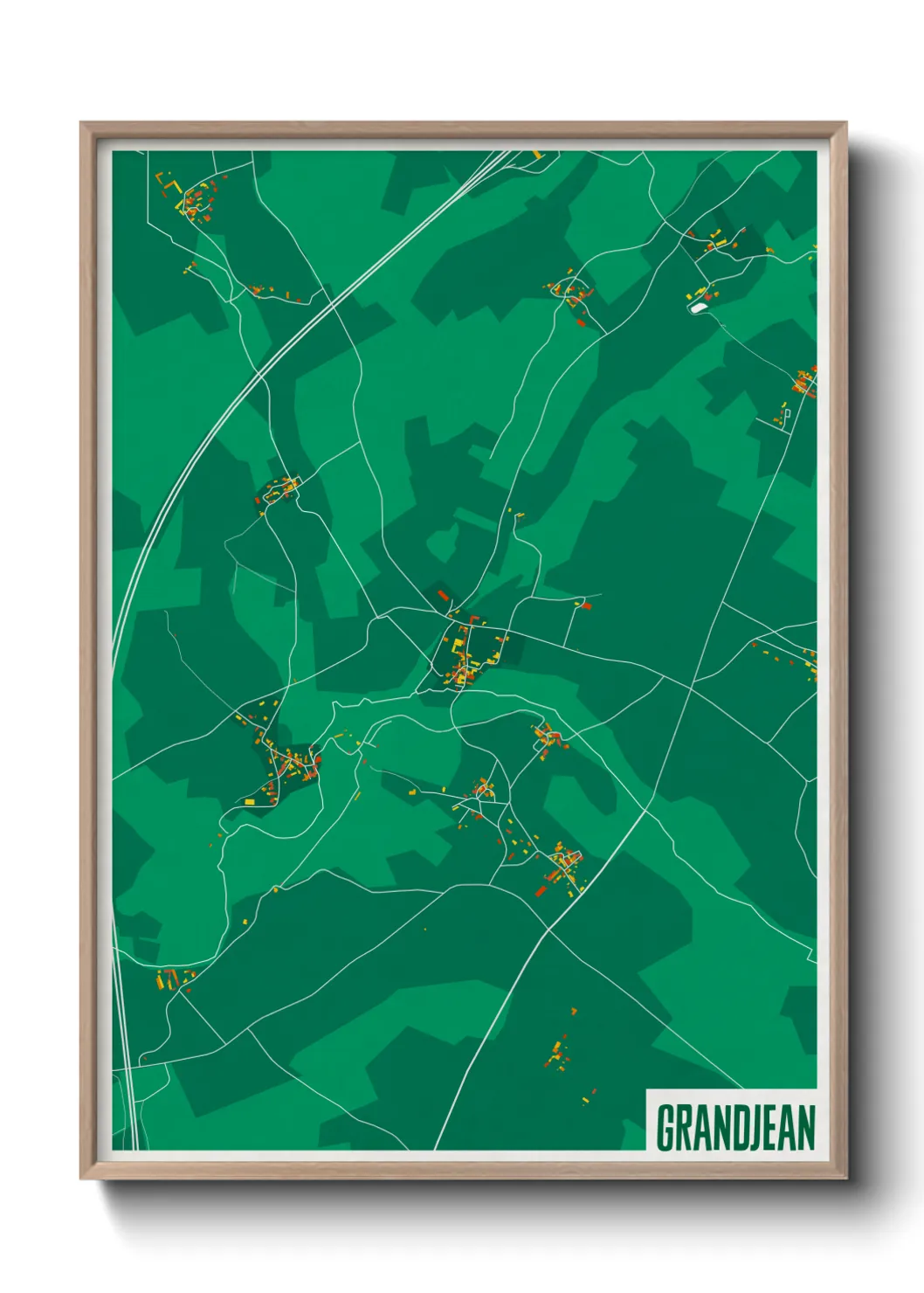 Un poster carteGrandjean