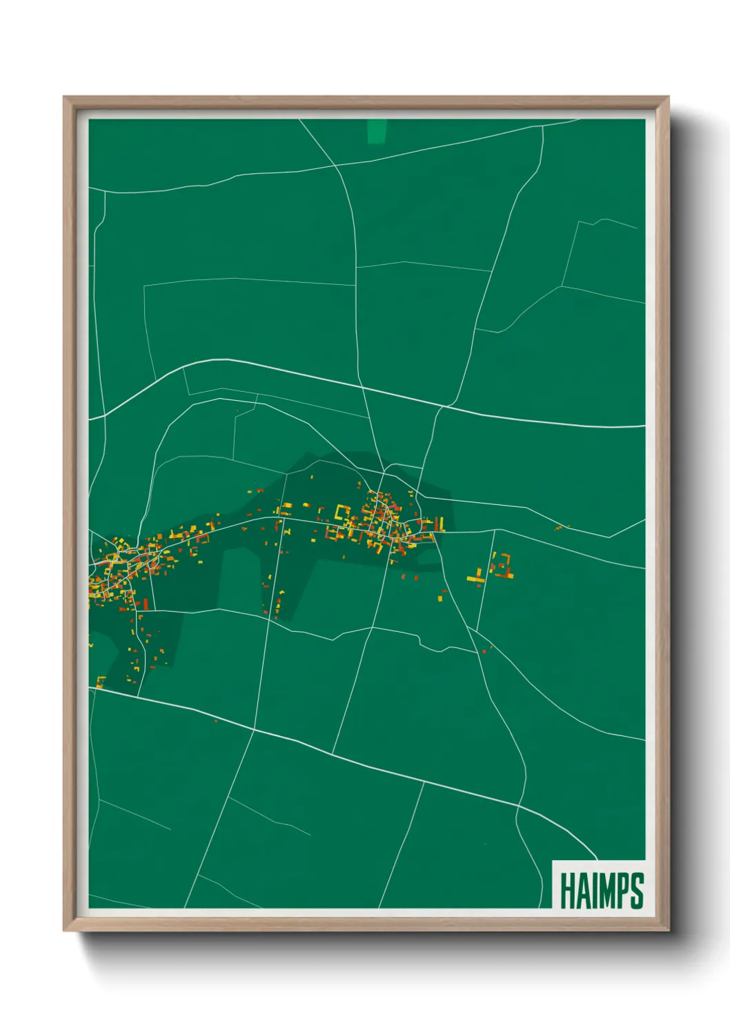 Une affiche de carte sur Haimps