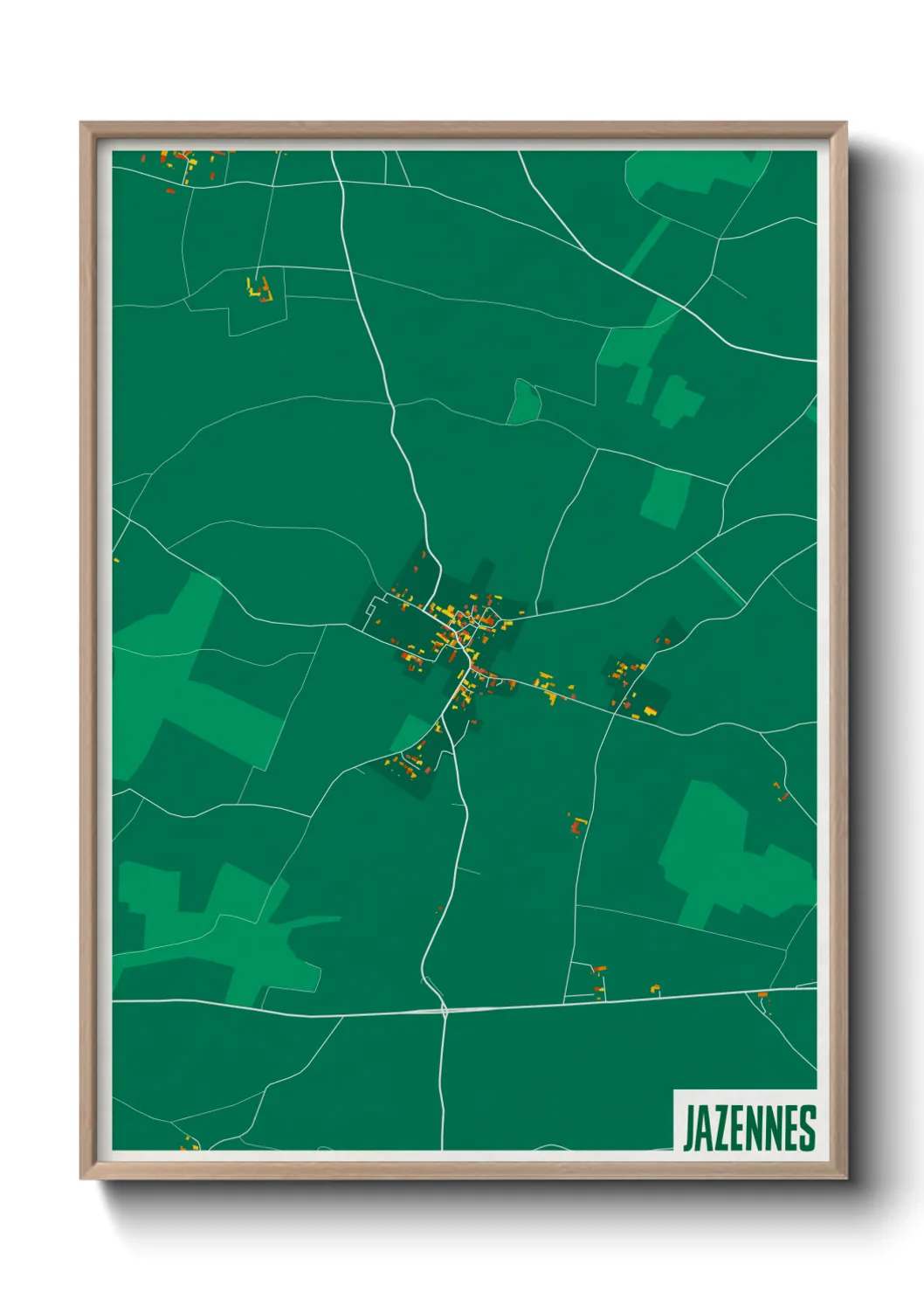 Un poster carteJazennes