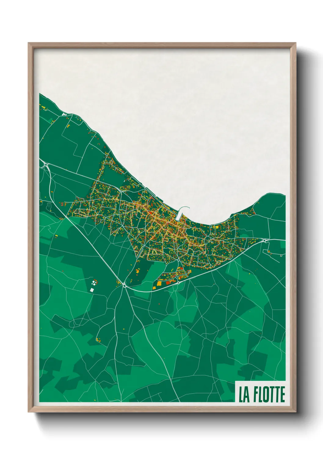 Un poster carteLa Flotte