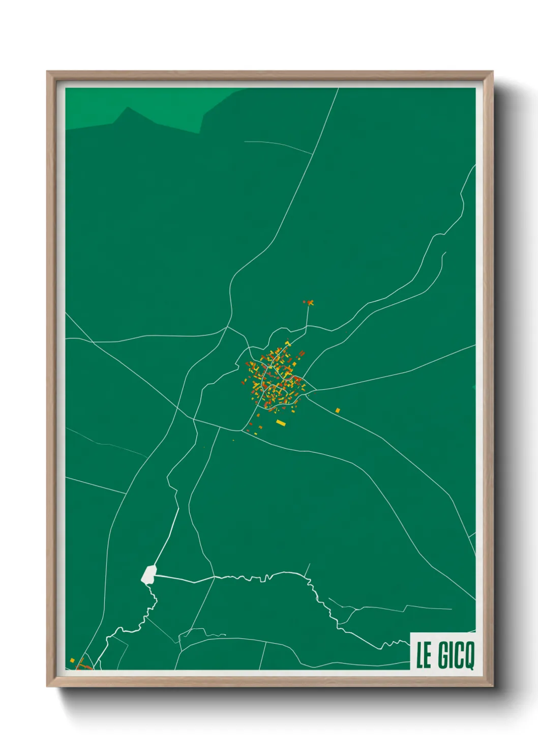 Un poster carteLe Gicq