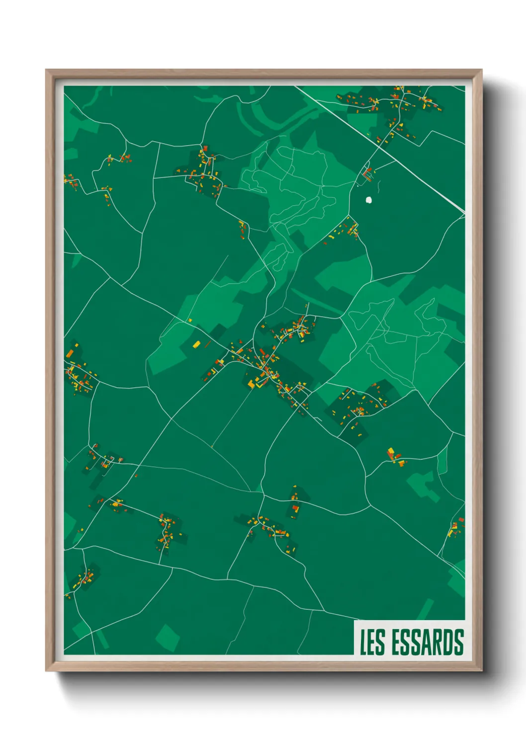 Un poster carteLes Essards