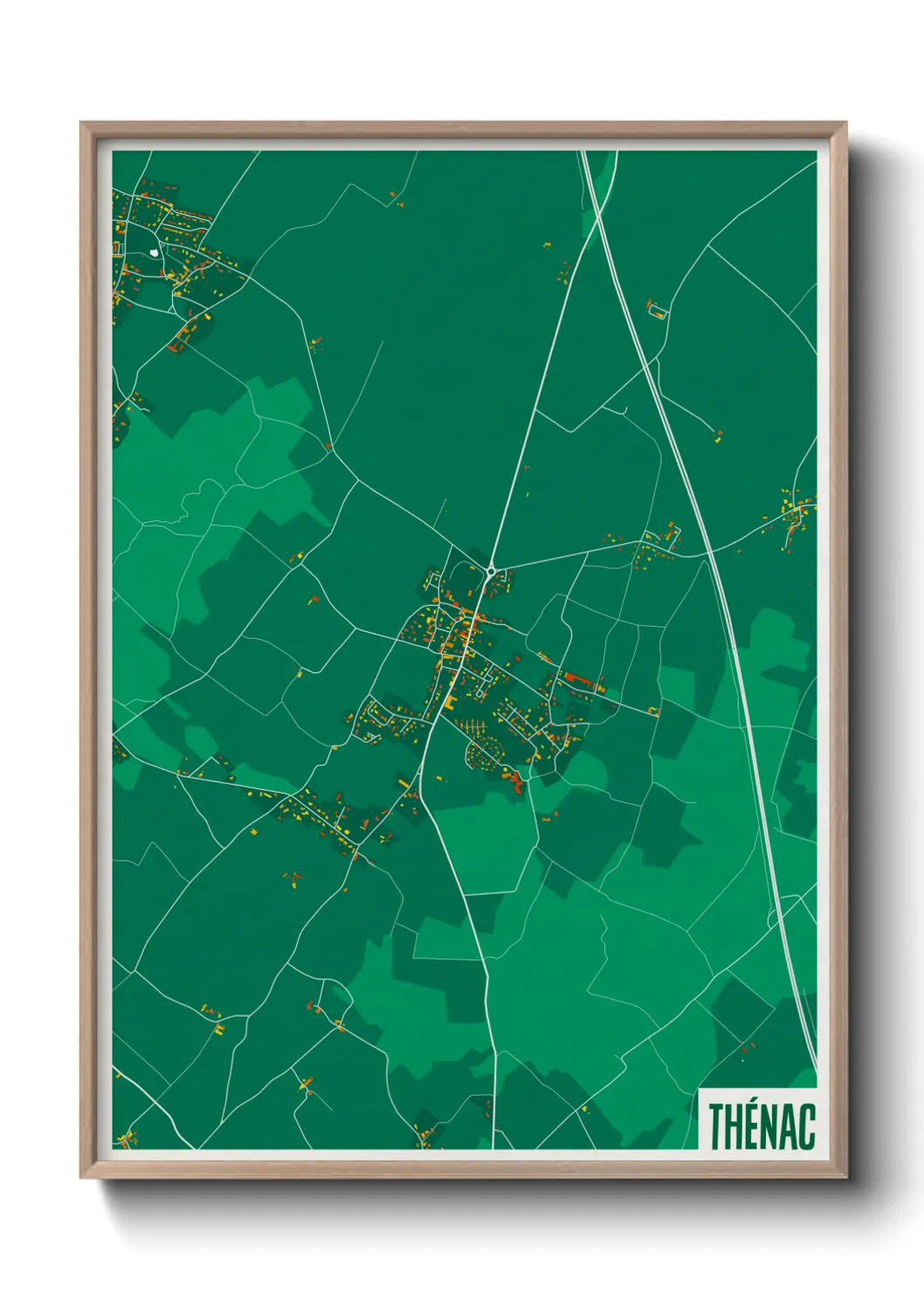 Un poster carteThénac