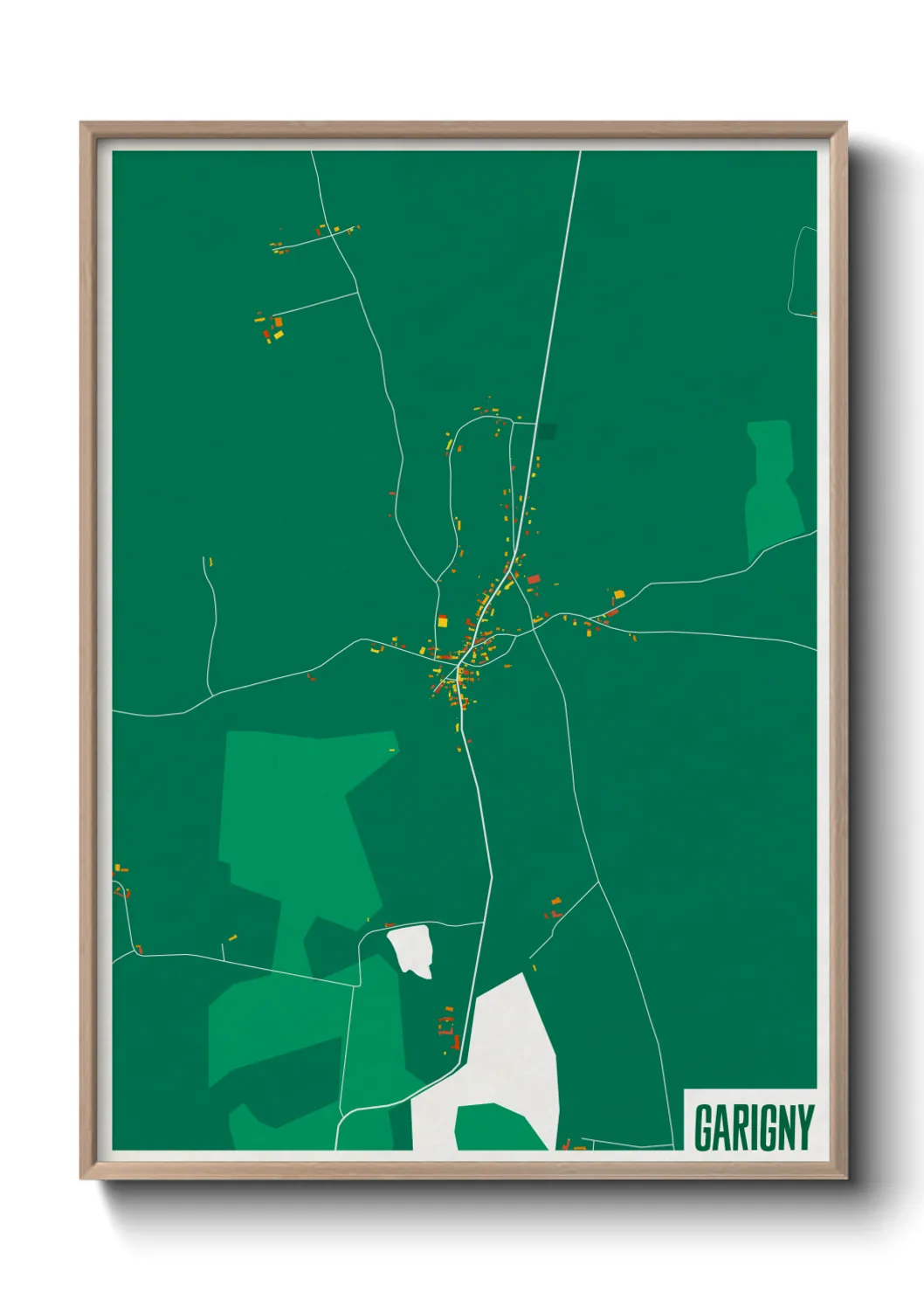 Un poster carteGarigny