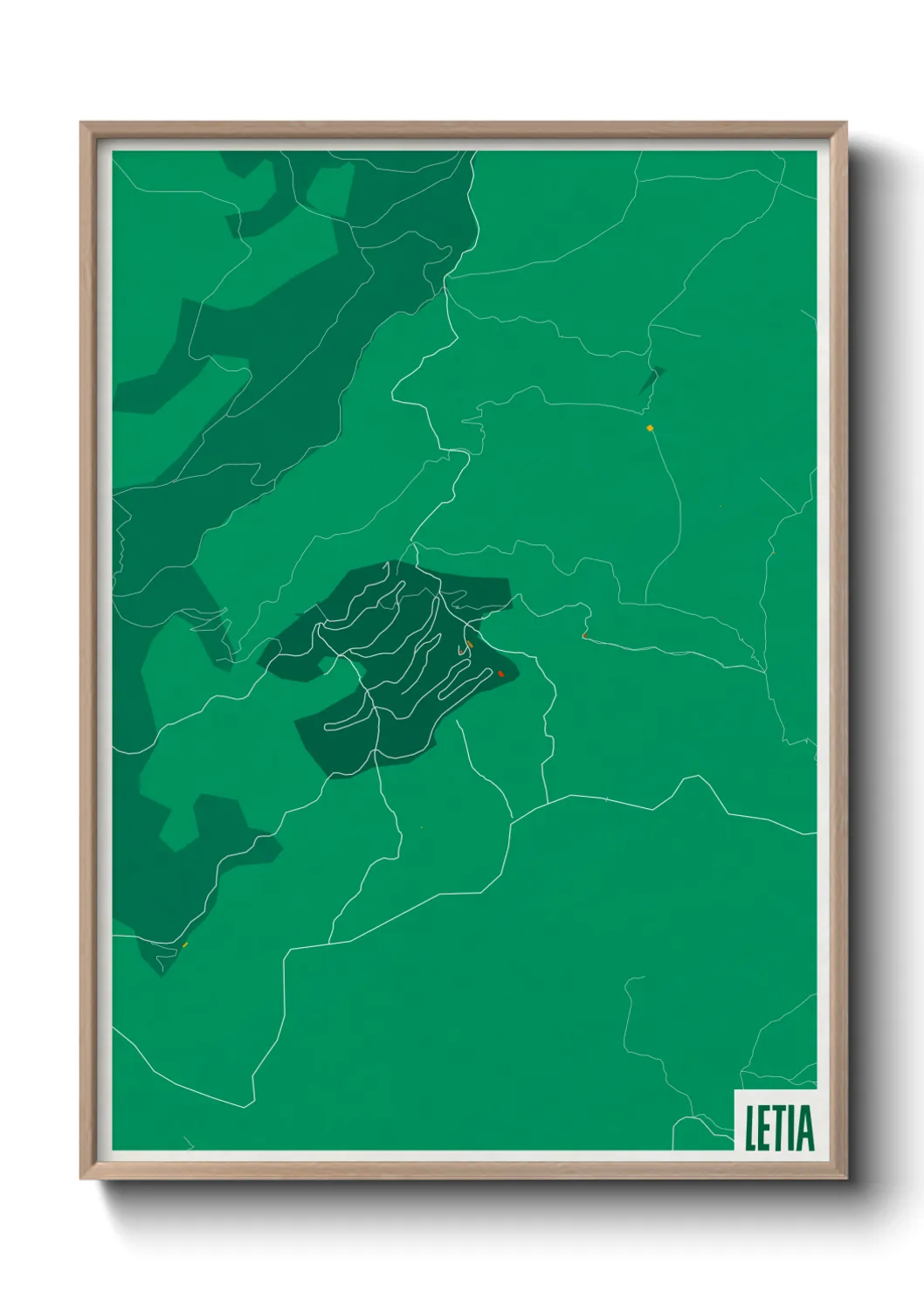 Un poster carteLetia