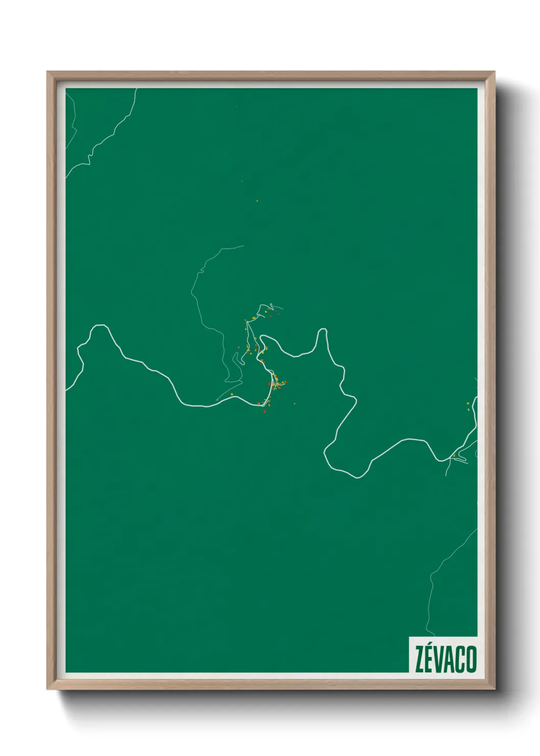 Une affiche de carte sur Zévaco