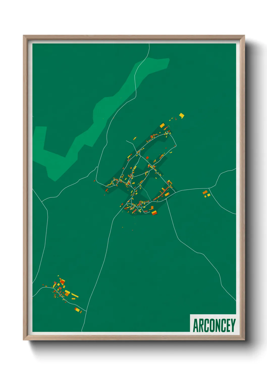 Un poster carteArconcey