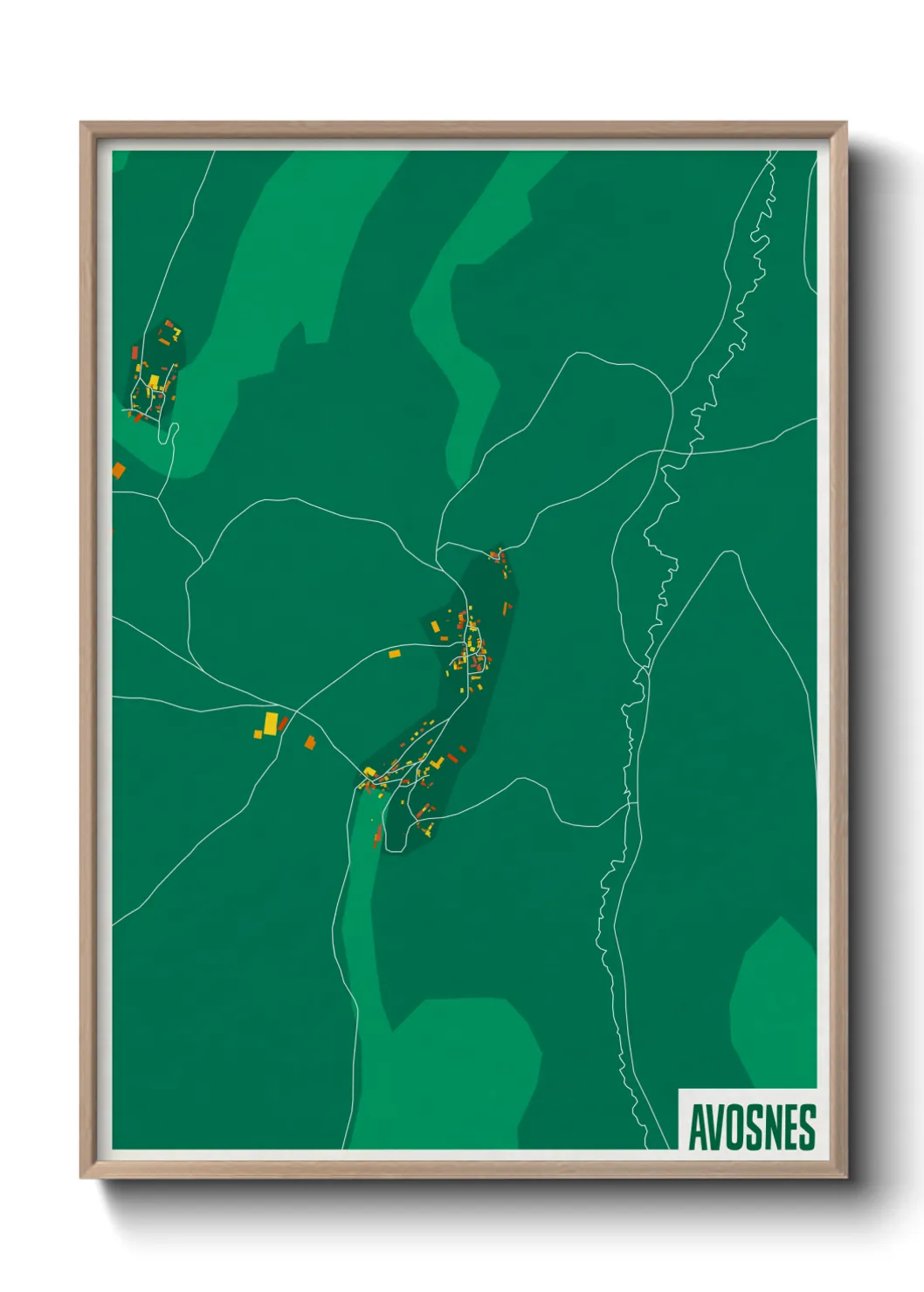 Un poster carteAvosnes