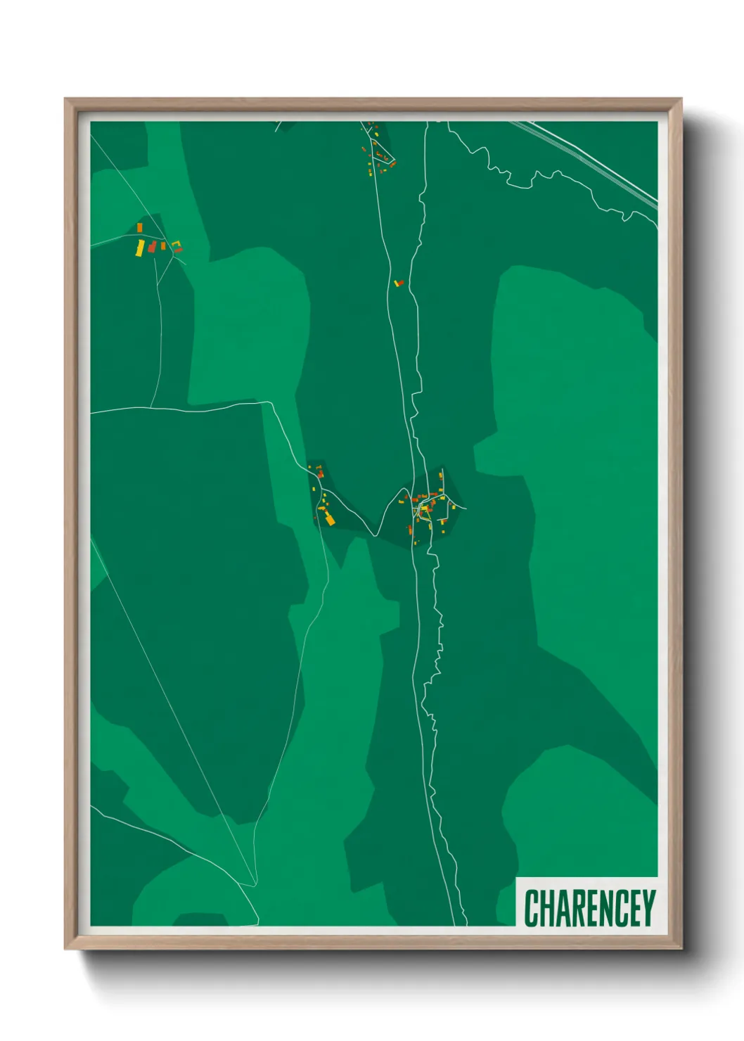 Un poster carteCharencey