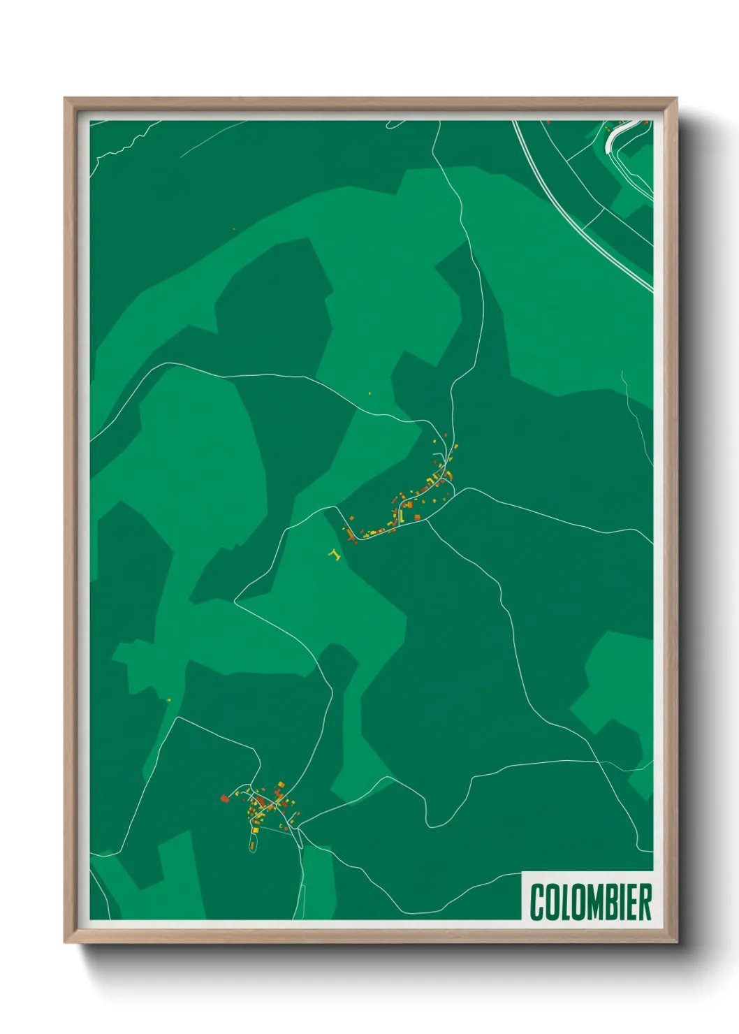 Un poster carteColombier