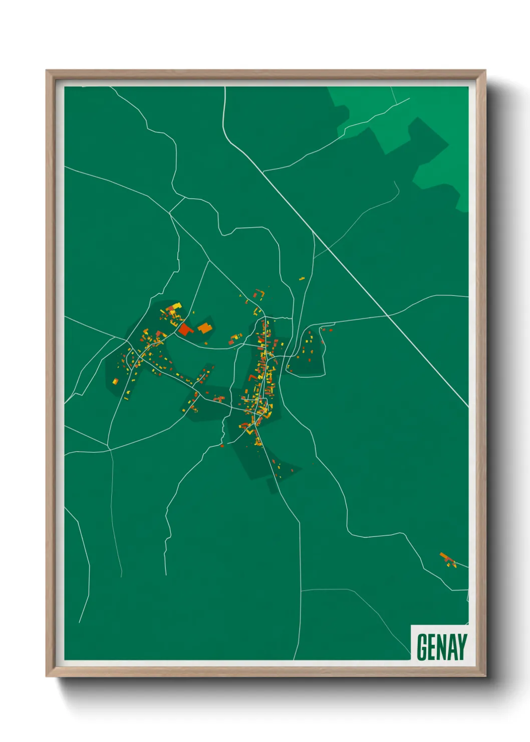 Un poster carteGenay