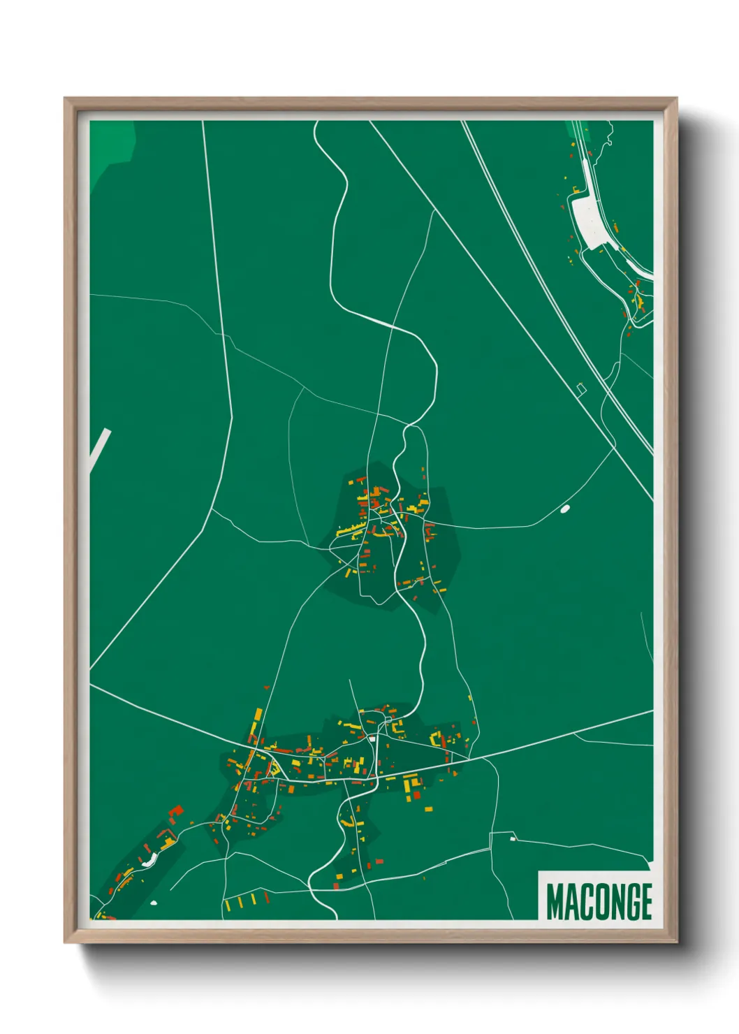 Un poster carteMaconge