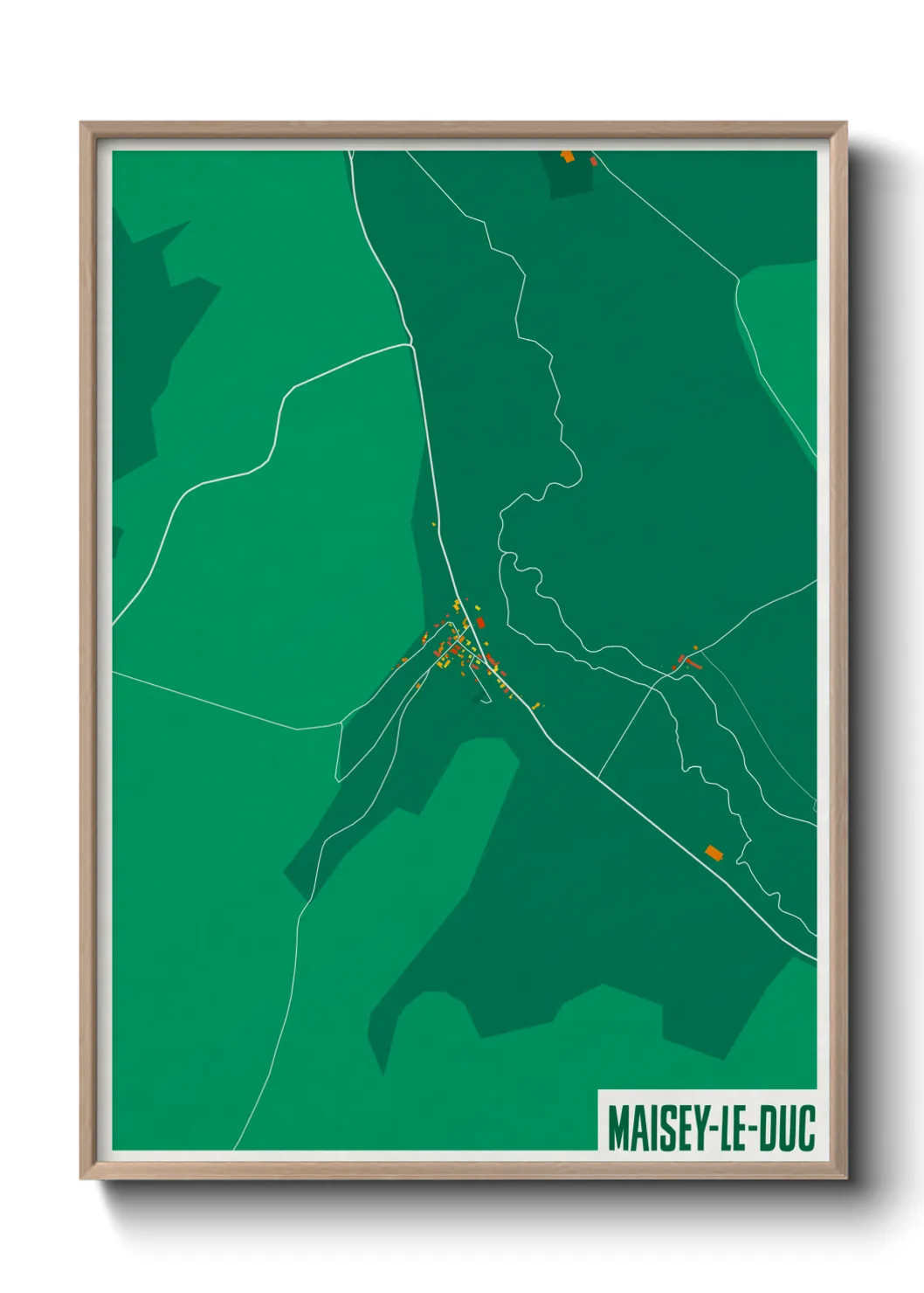 Un poster carteMaisey-le-Duc