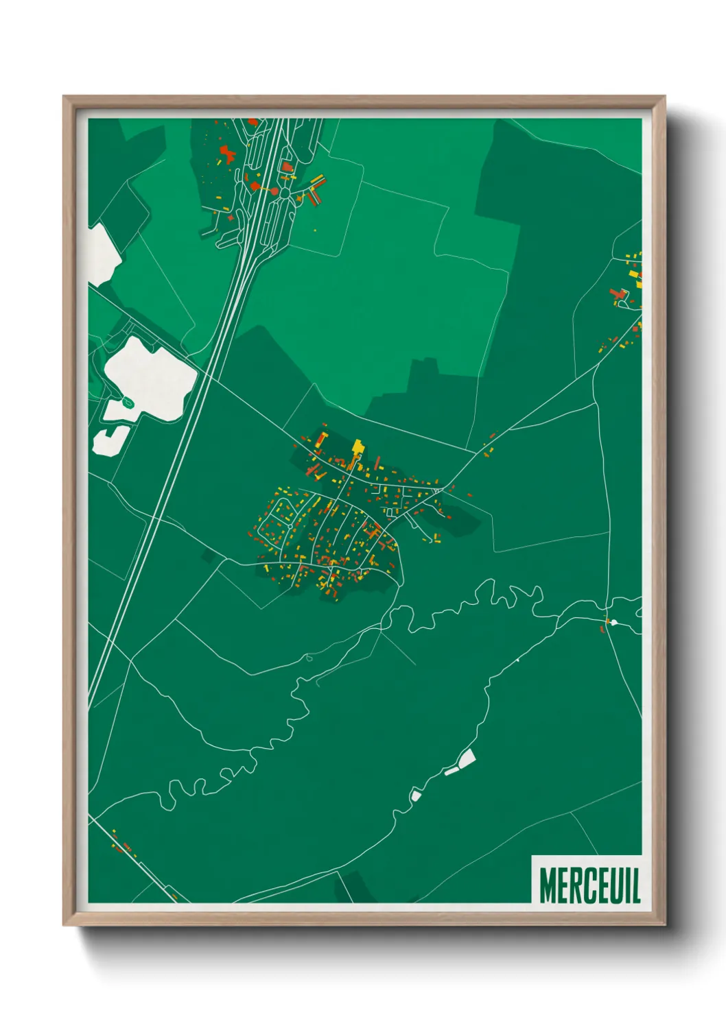 Un poster carteMerceuil