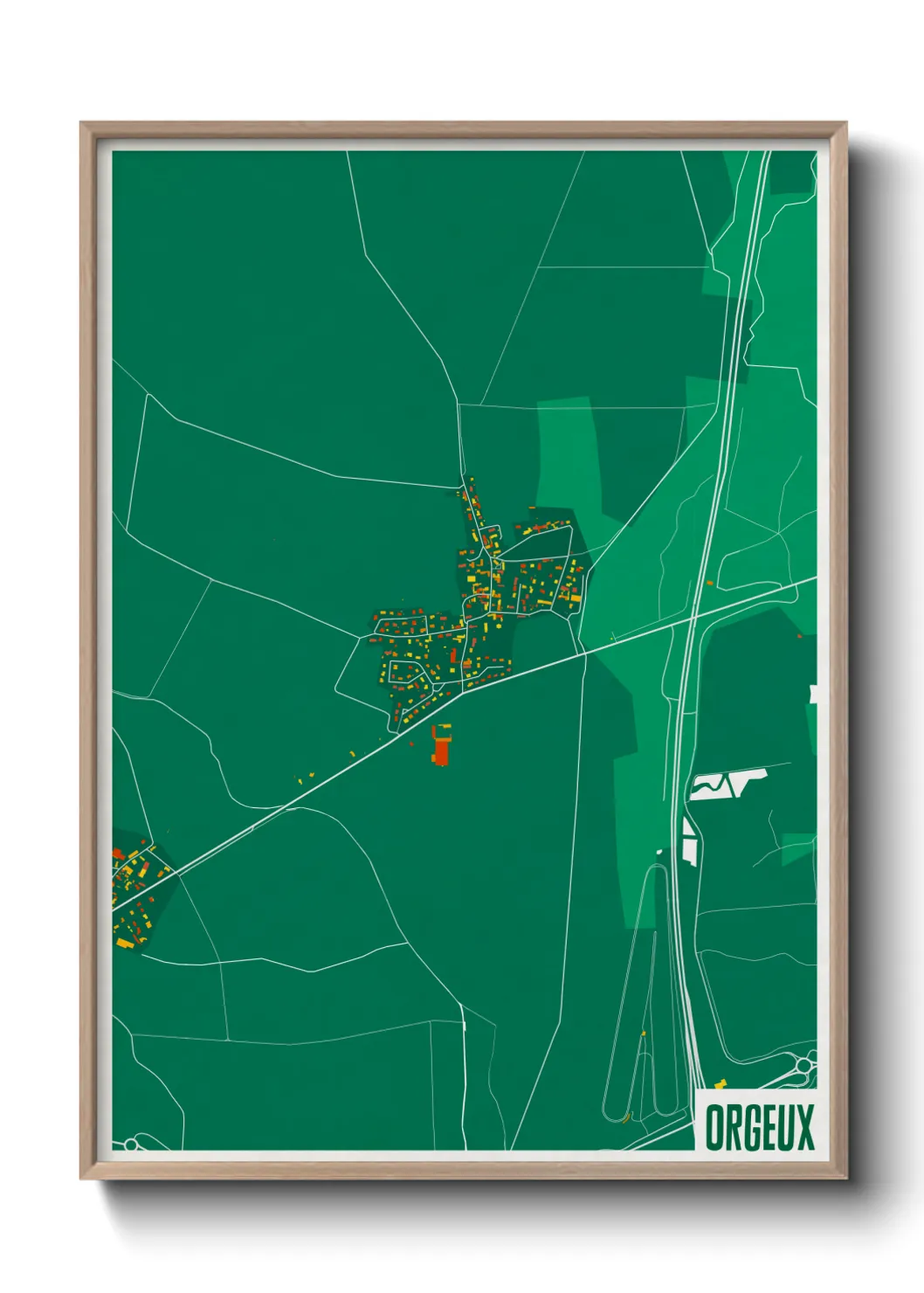 Un poster carteOrgeux