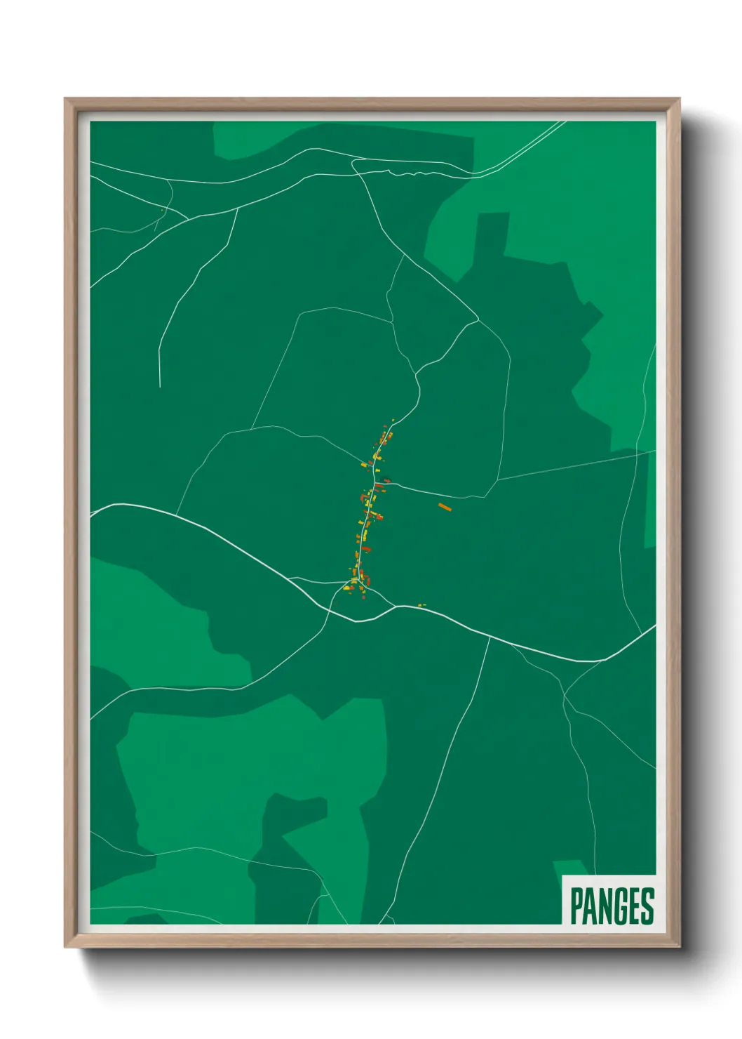 Un poster cartePanges