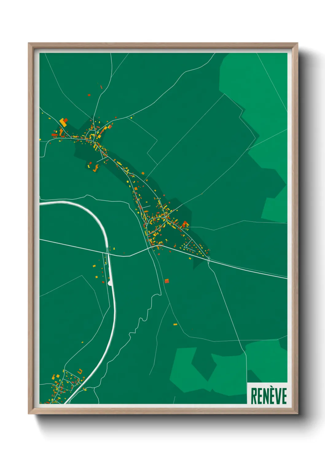 Un poster carteRenève