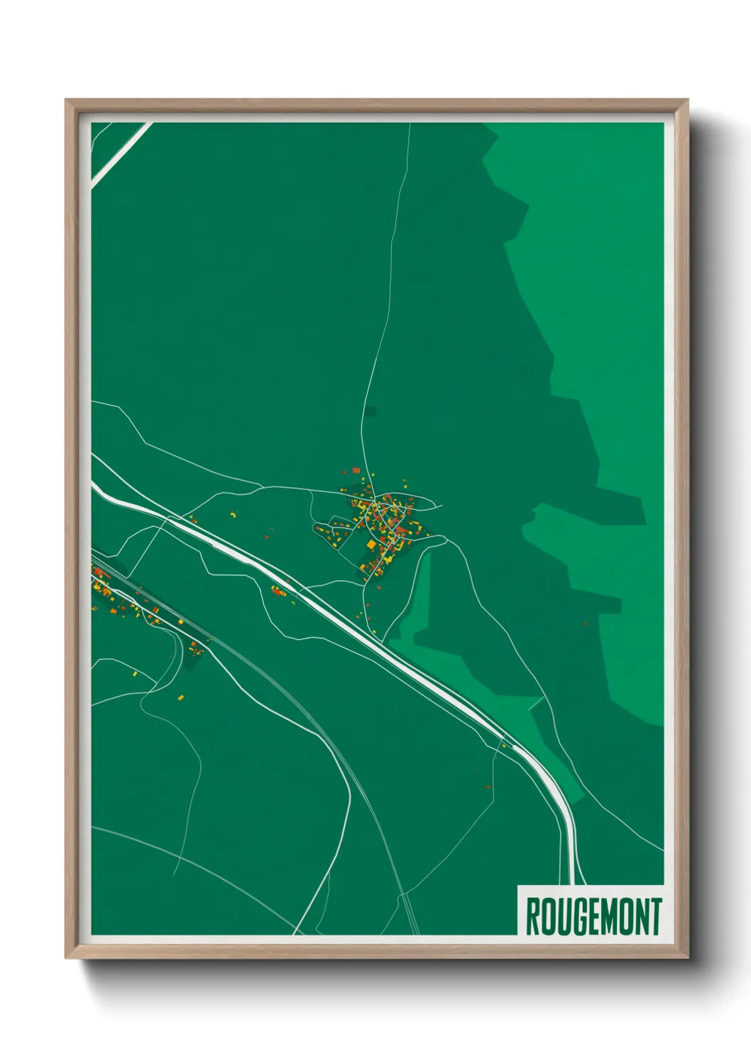 Un poster carteRougemont