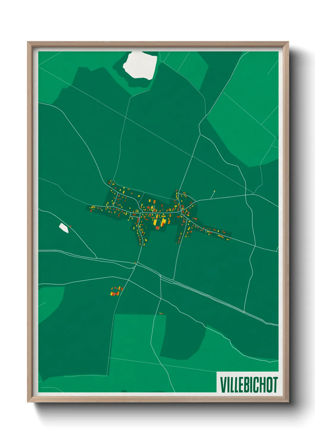 Un poster carteVillebichot