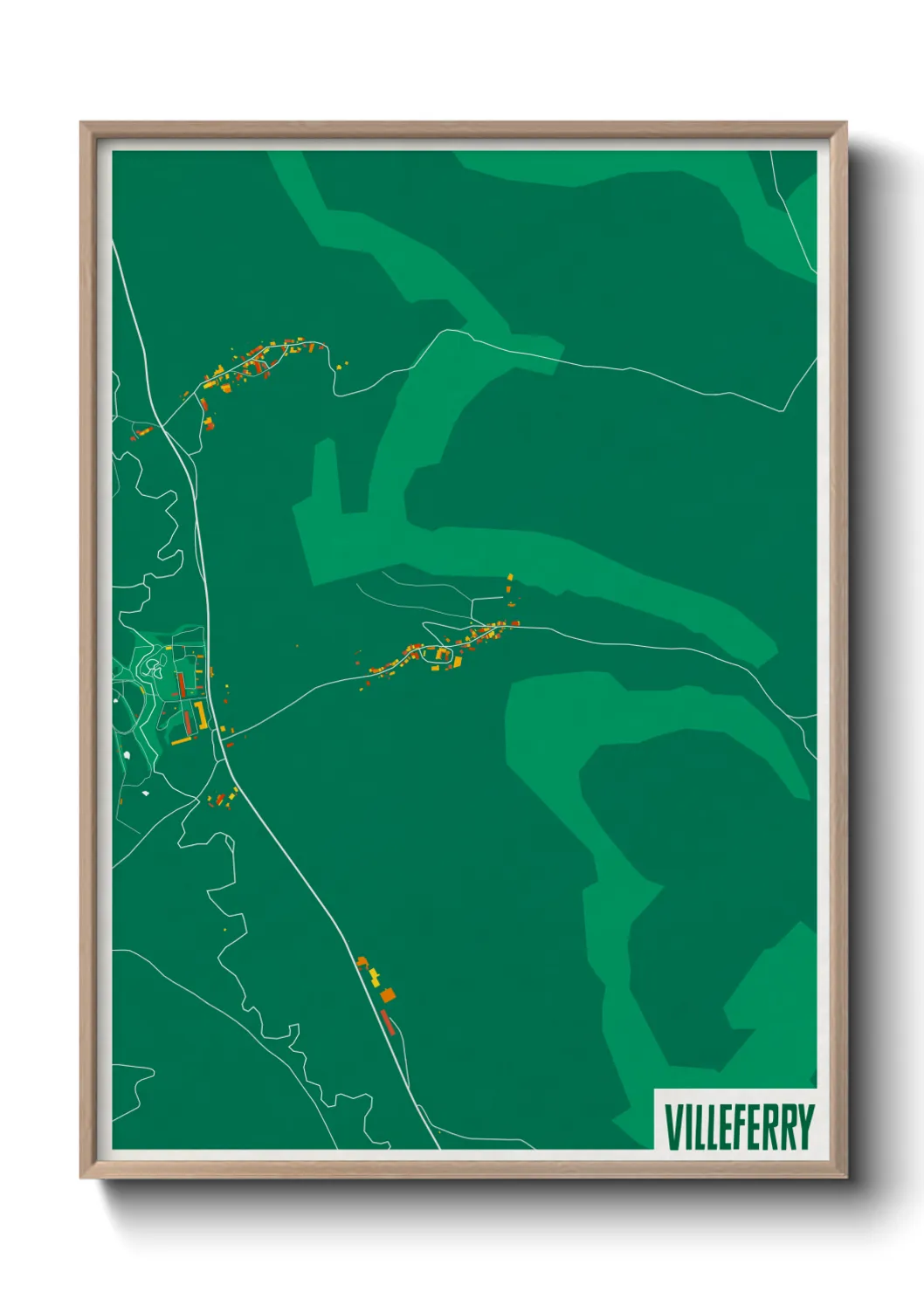 Un poster carteVilleferry