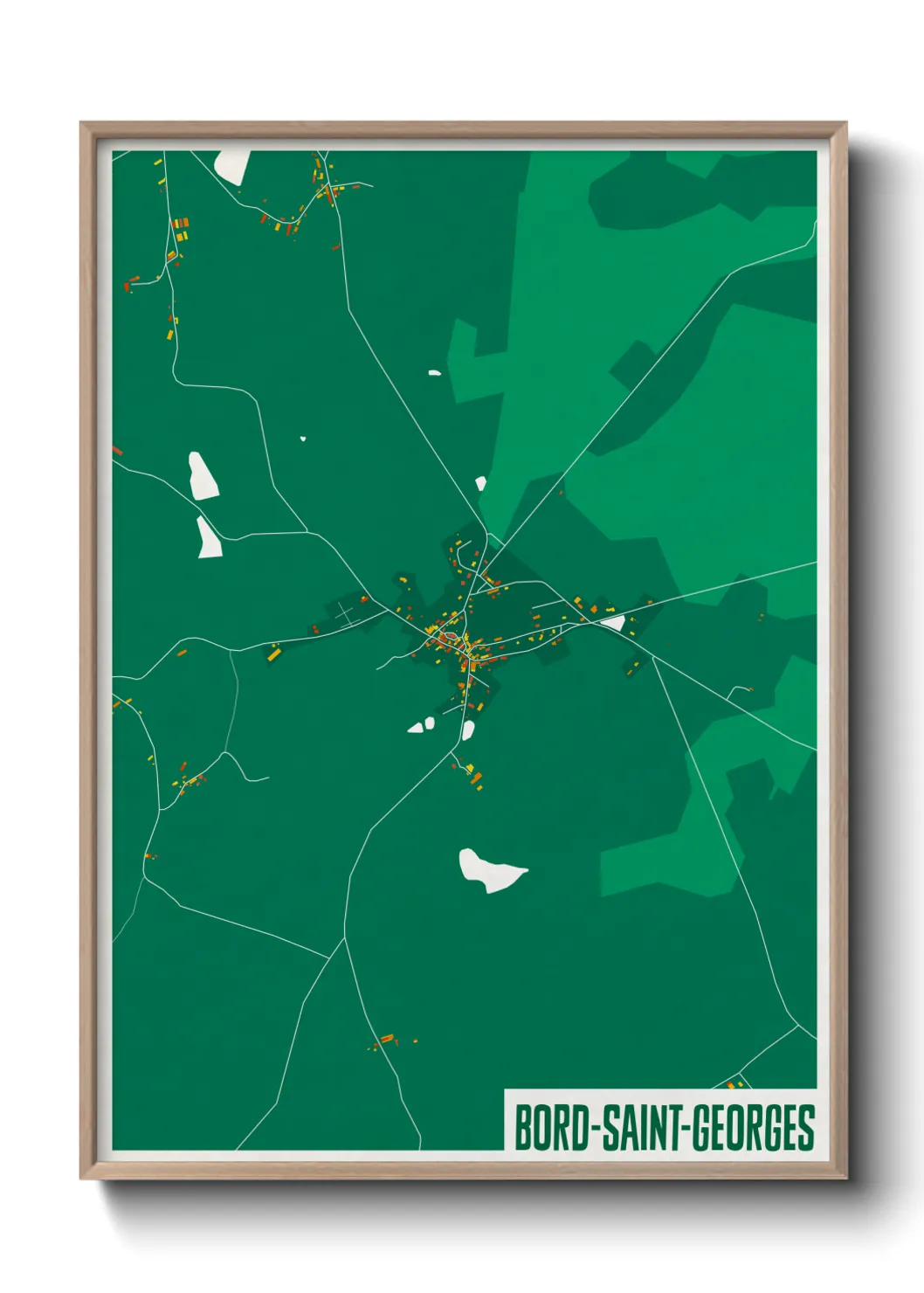 Un poster carteBord-Saint-Georges