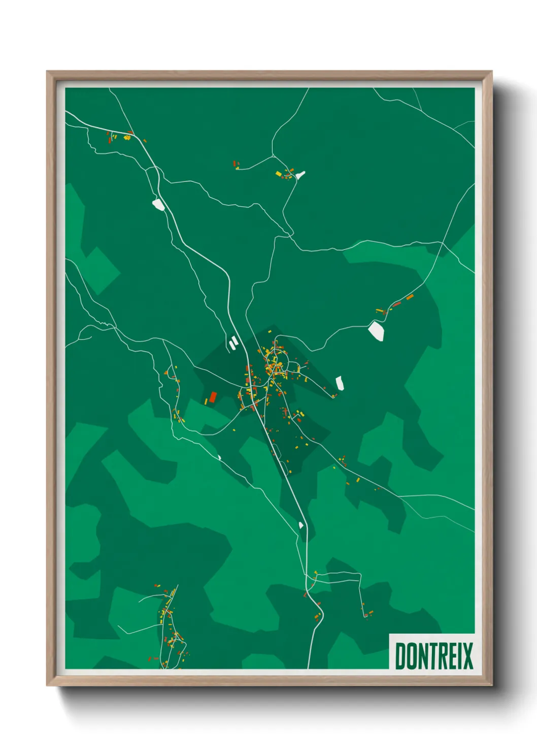 Un poster carteDontreix