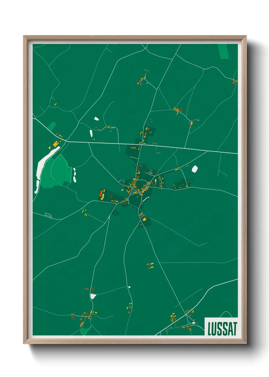 Un poster carteLussat