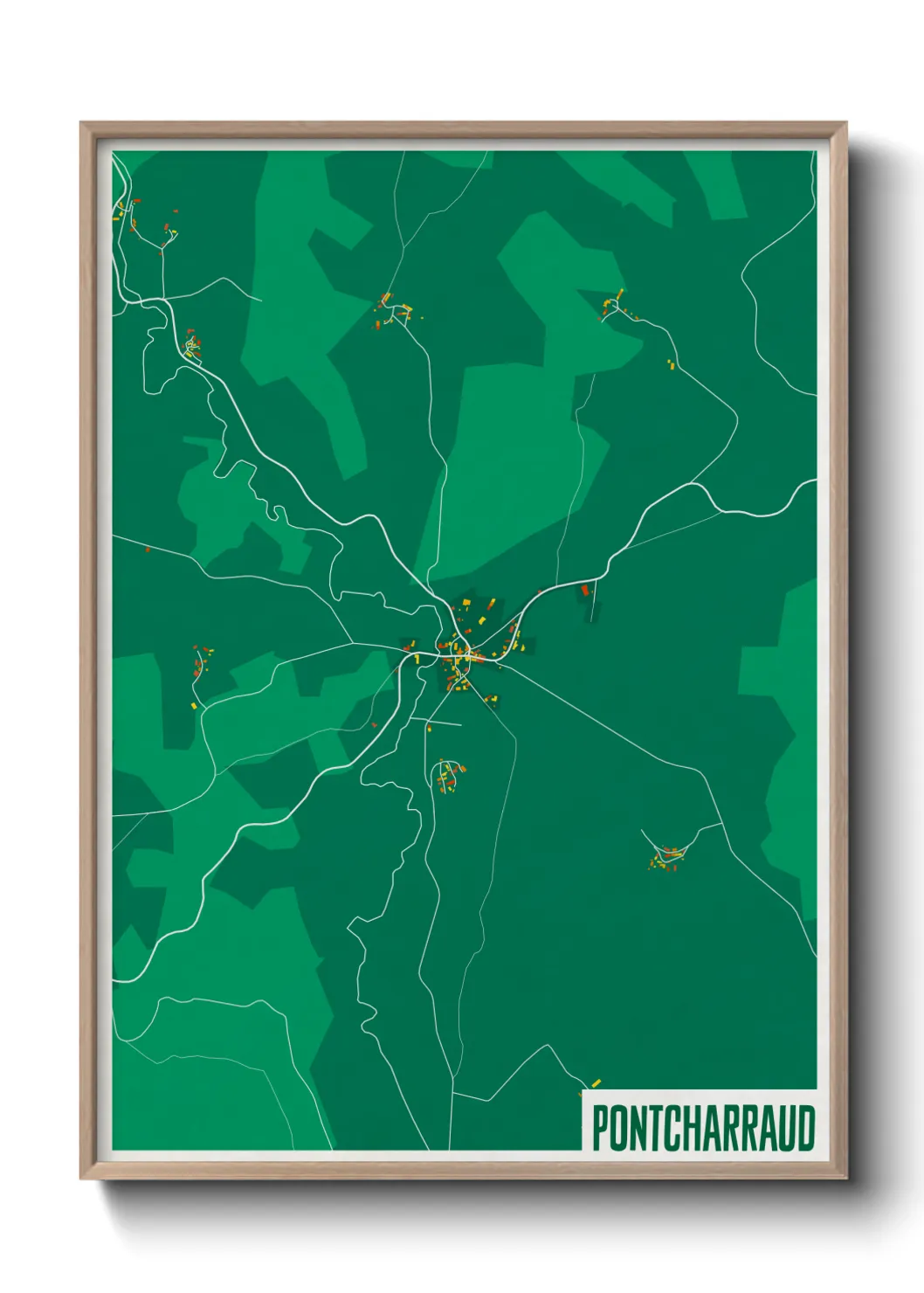 Un poster cartePontcharraud