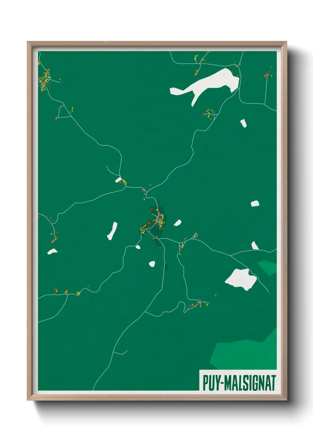 Un poster cartePuy-Malsignat