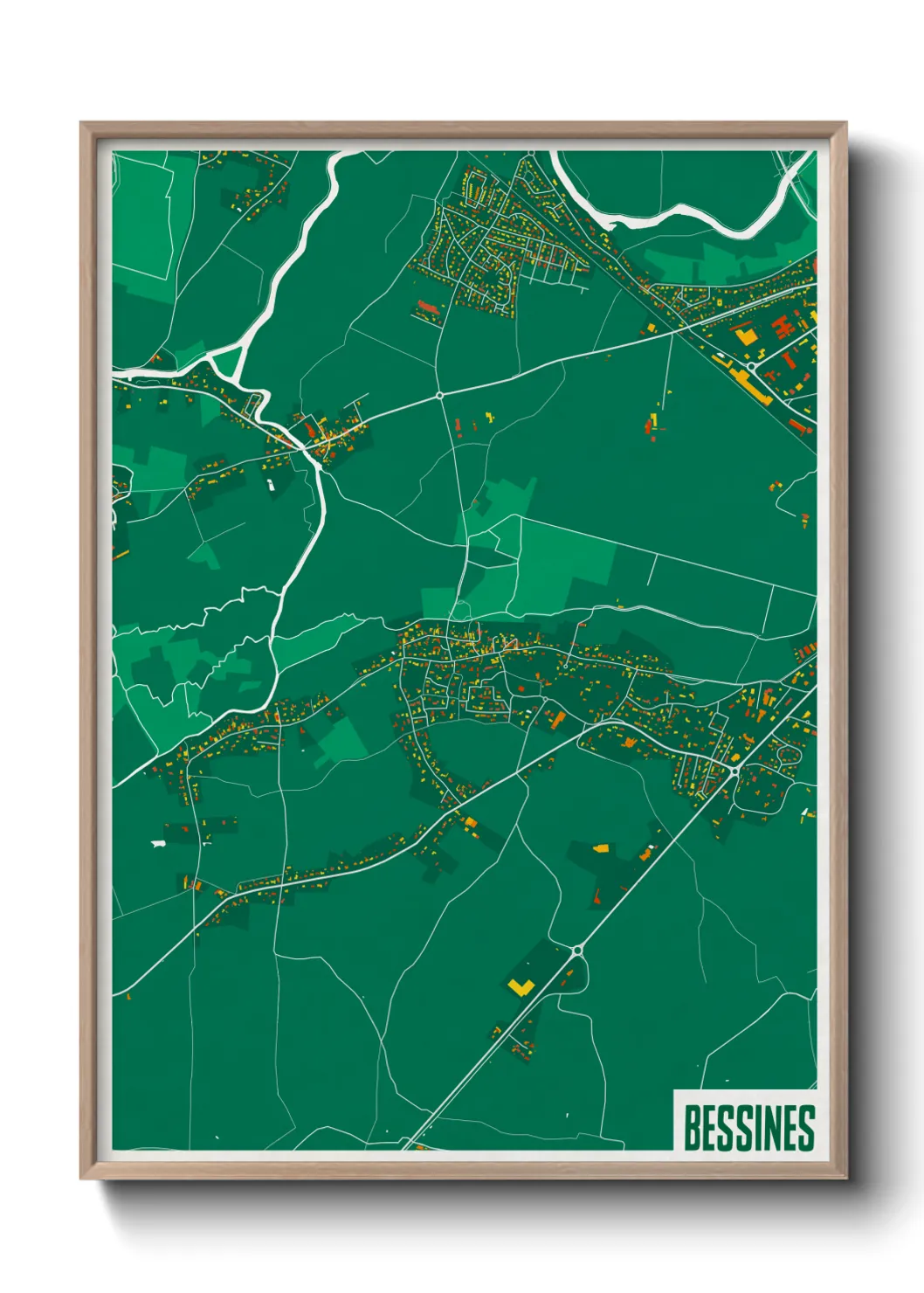Un poster carteBessines