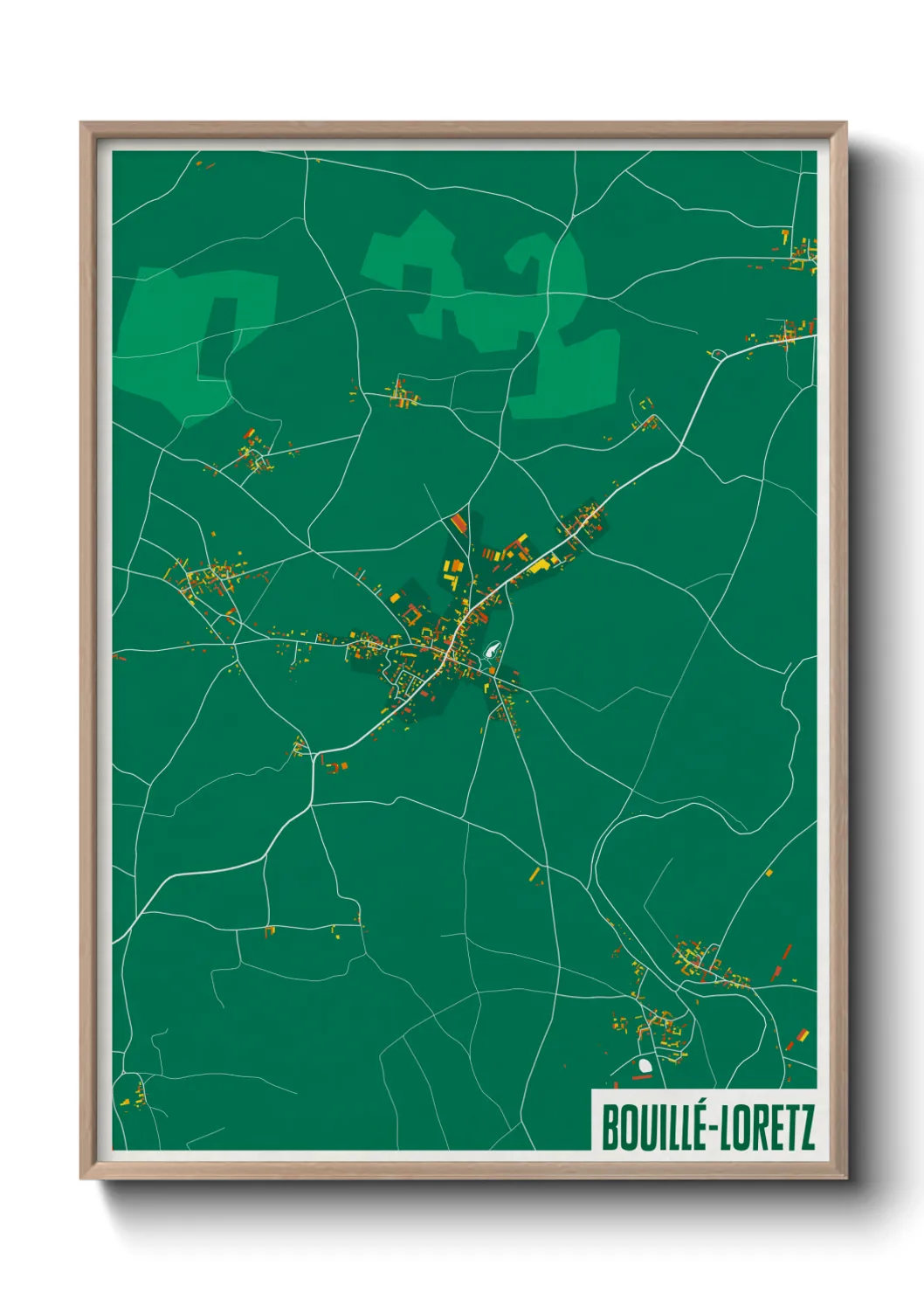 Un poster carteBouillé-Loretz