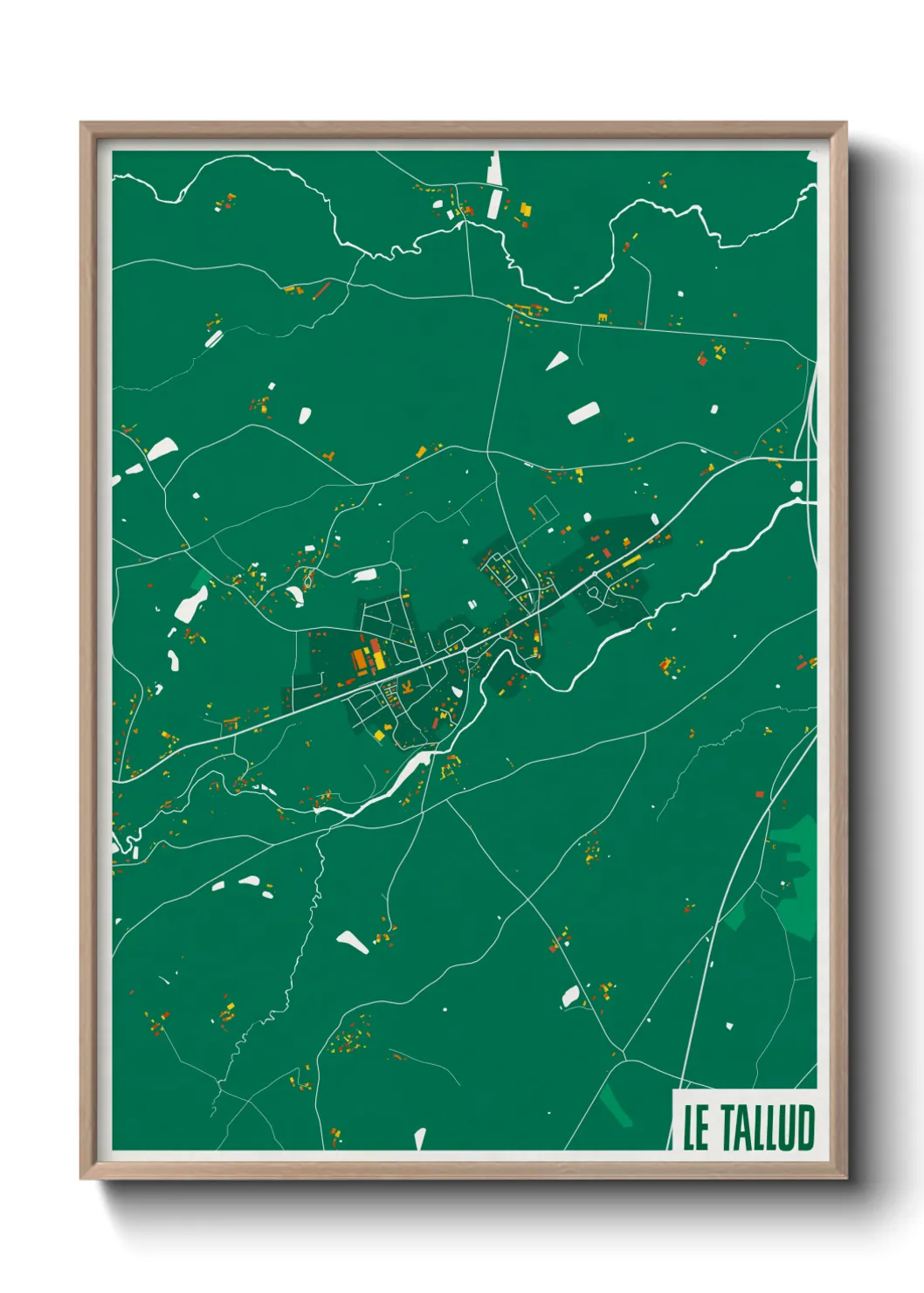 Un poster carteLe Tallud