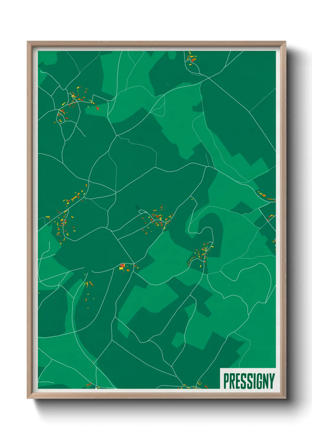 Un poster cartePressigny