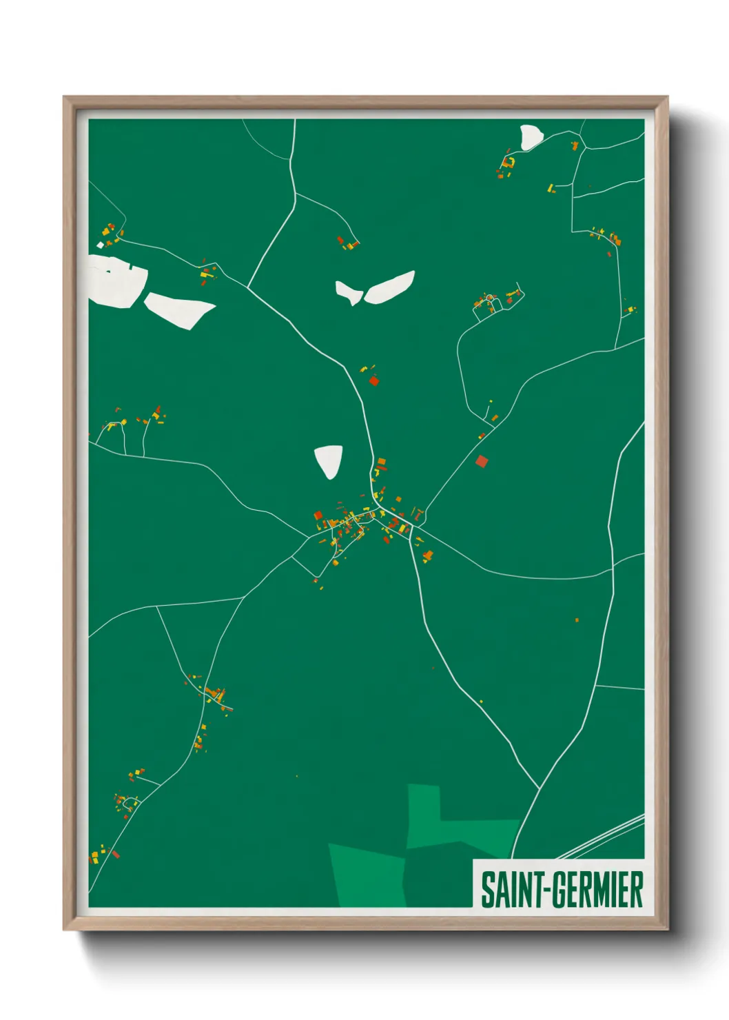 Un poster carteSaint-Germier