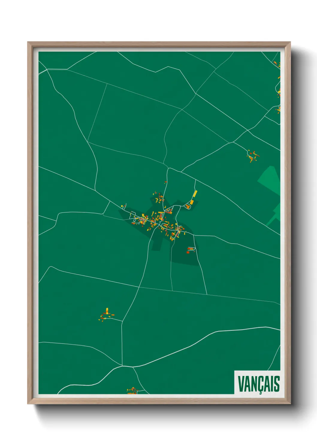 Un poster carteVançais