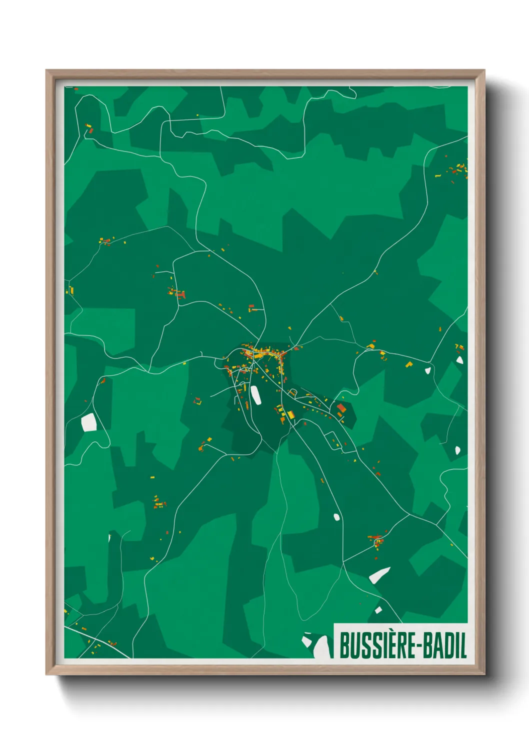 Un poster carteBussière-Badil