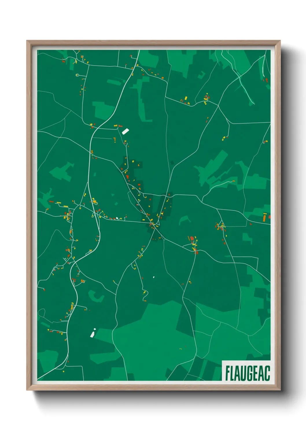 Un poster carteFlaugeac