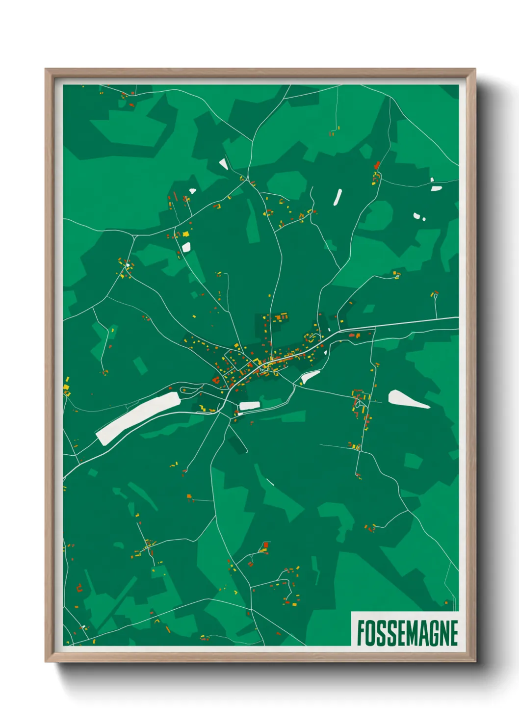 Un poster carteFossemagne